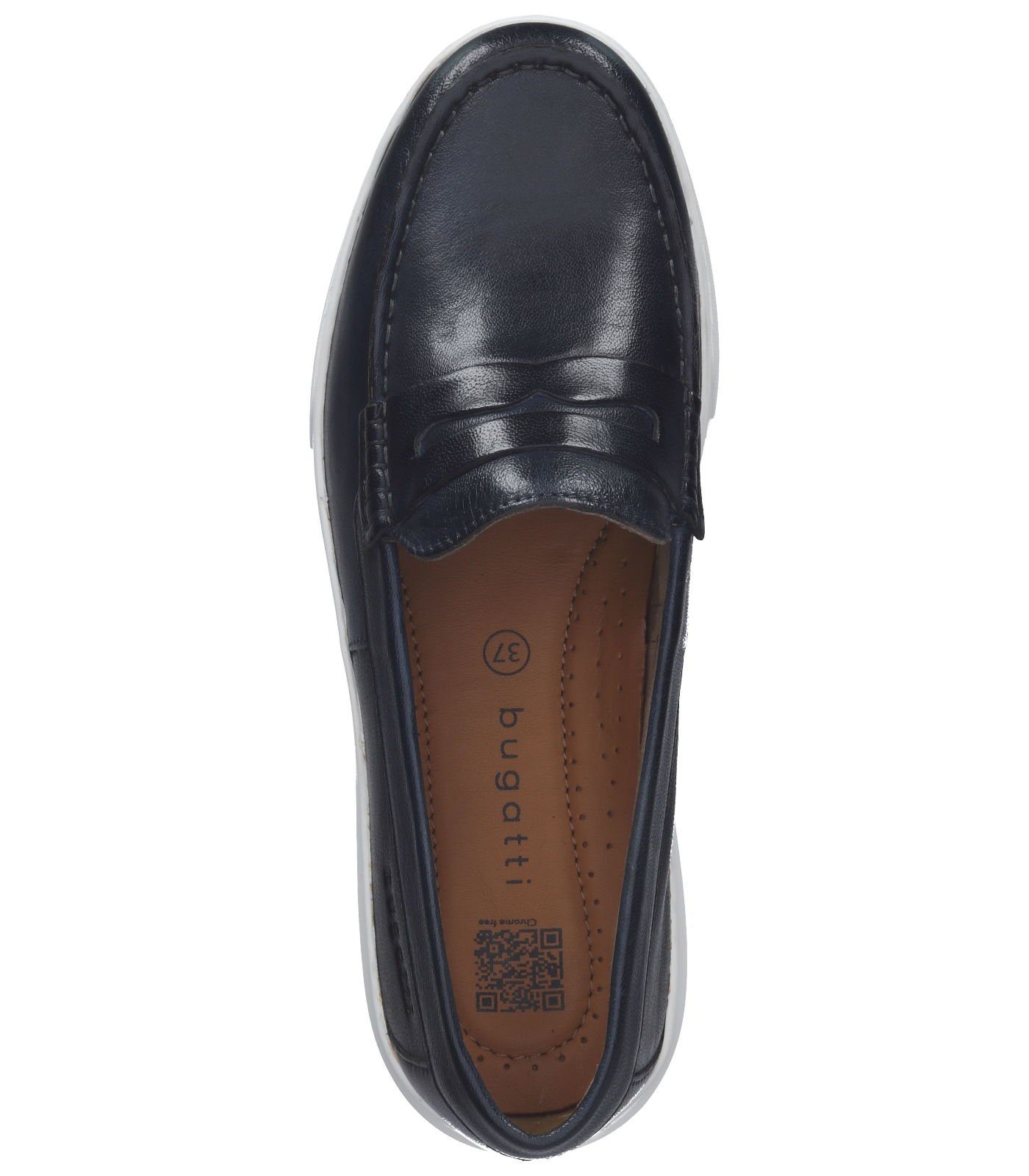 Nappaleder bugatti Blau Slipper Slipper