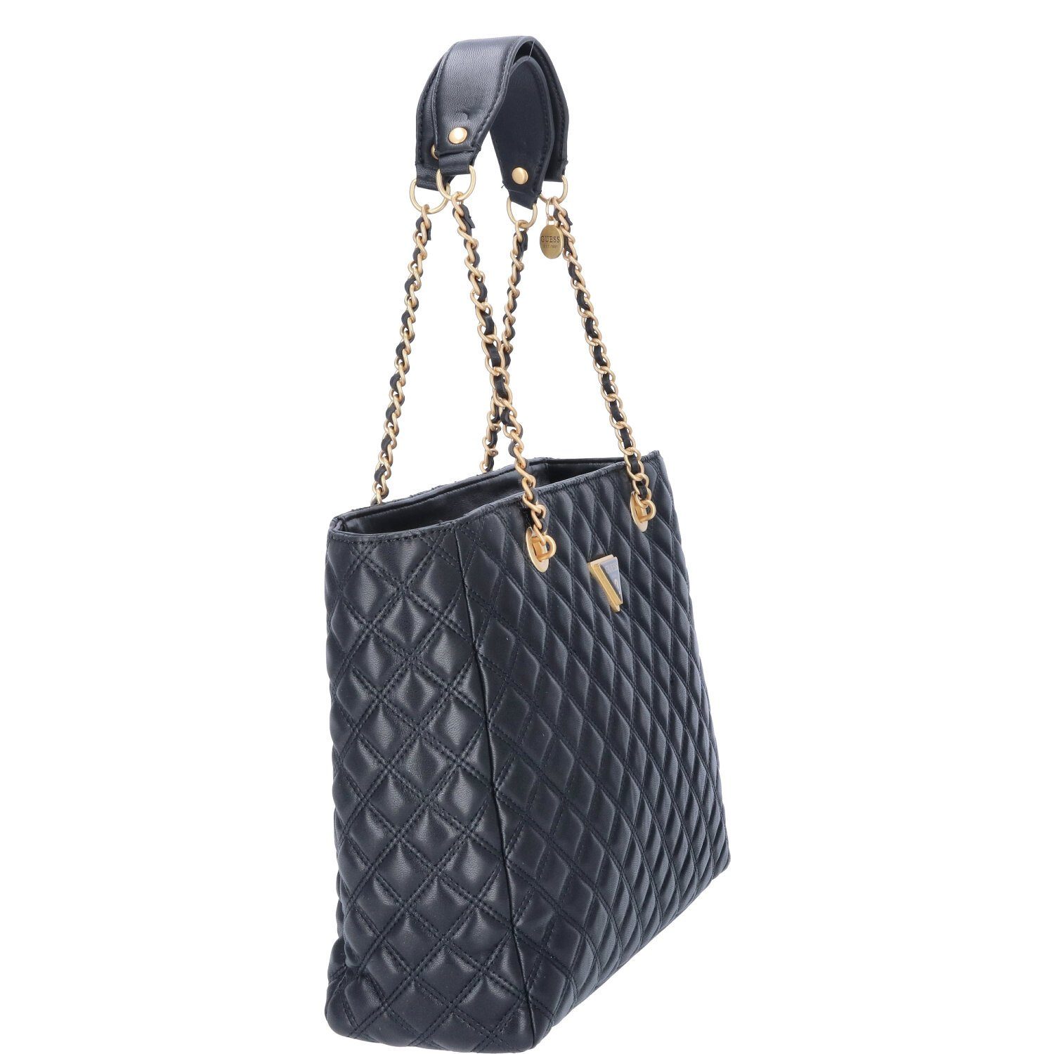 Guess Umhängetasche GUESS Damen Shopper Giully Black (1, 1-tlg., 1)