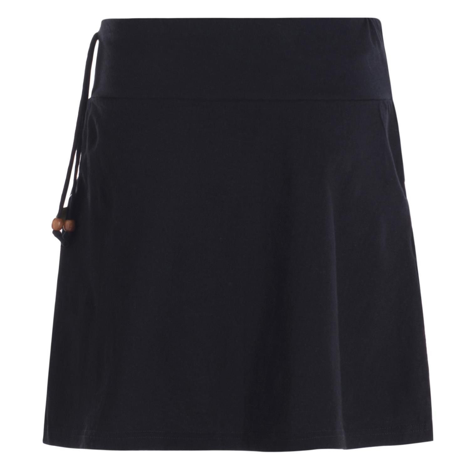 Vishes Minirock Kurzer Damen Baumwoll-Rock Taschen-Rock günstig online kaufen