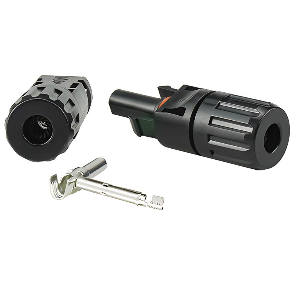 ARLI Solaranlage 20 Paar Solarstecker Stecker / Buchse Gestanzter Anschluss, (Set, 20-St., Stecker), 1500V für 2,5 / 4 / 6 mm2 Solarkabel