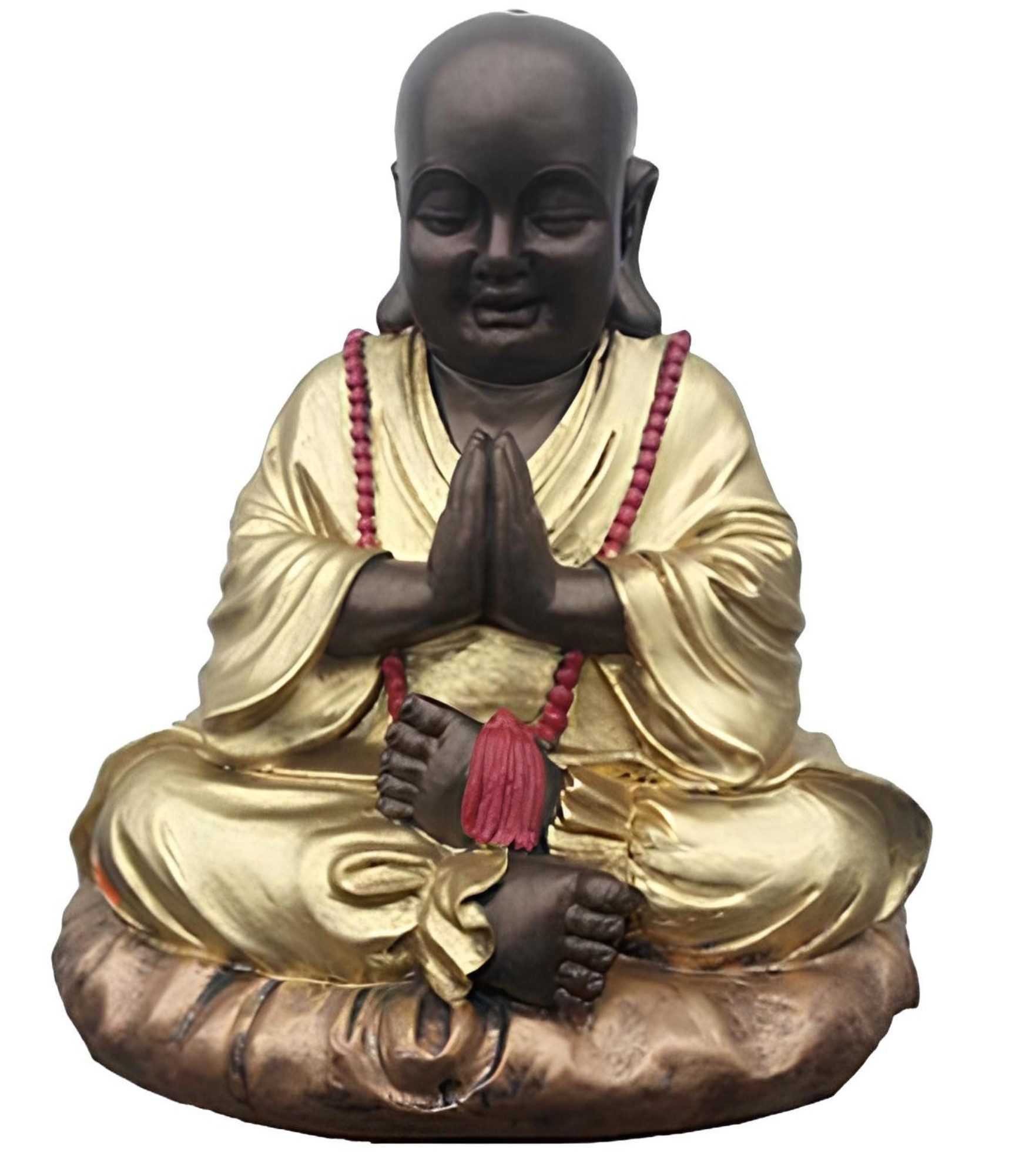 Xlmoebel Buddhafigur Meditierende Buddhafigur aus hochwertigem Material in edler Optik (BUDDHA MATERIAL: ACRYL 50 cm Höhe), Hergestellt in Europa