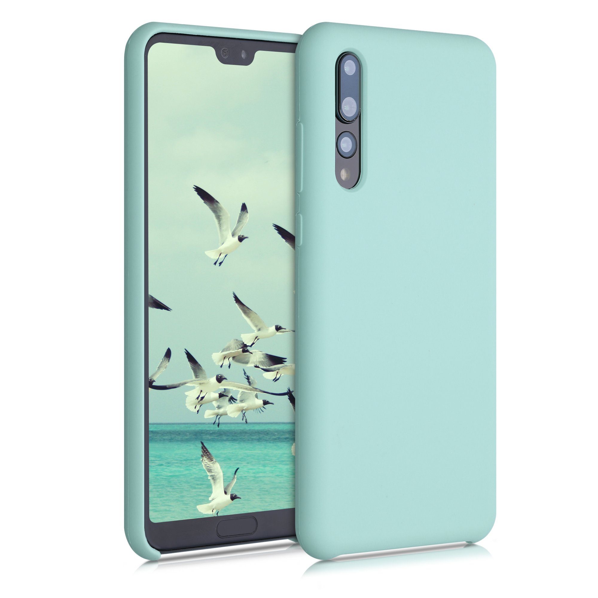 kwmobile Handyhülle Handyhülle für Huawei P20 Pro Hülle, Weiches Handy Silikon Case - Schutzhülle Cover