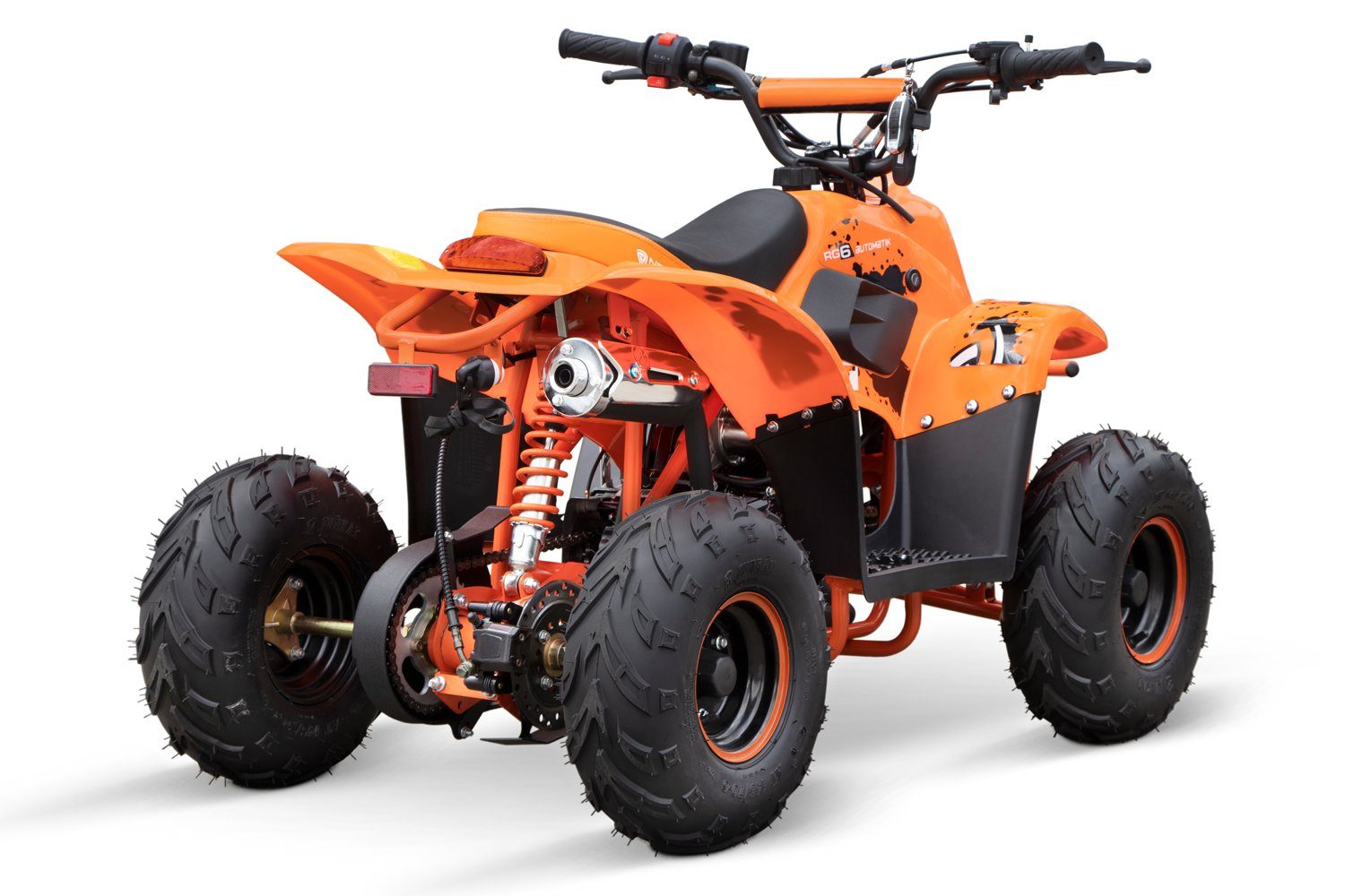 Elektro-Kinderquad + RG Smarty 6" 125cc Blau Automatik Light BIGFOOT