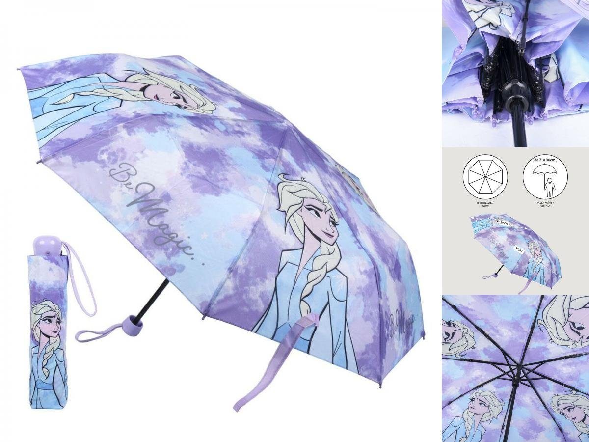 Frozen Taschenregenschirm Faltbarer Regenschirm Frozen Lila Ø 92 cm