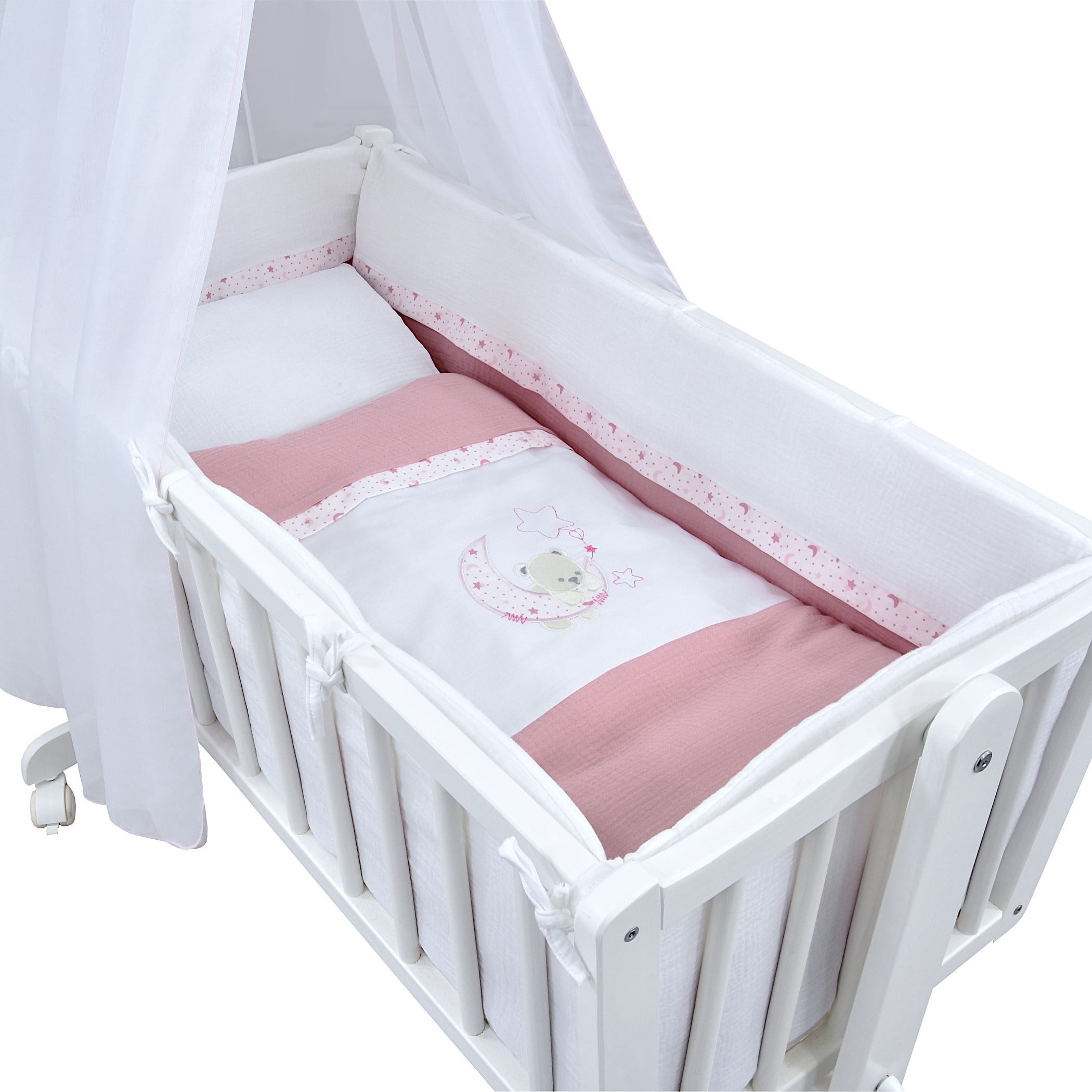 Baby-Delux Babybettwäsche Baby Wiegenset, Textilien, 6 teilig, Wiegenset 6- günstig online kaufen