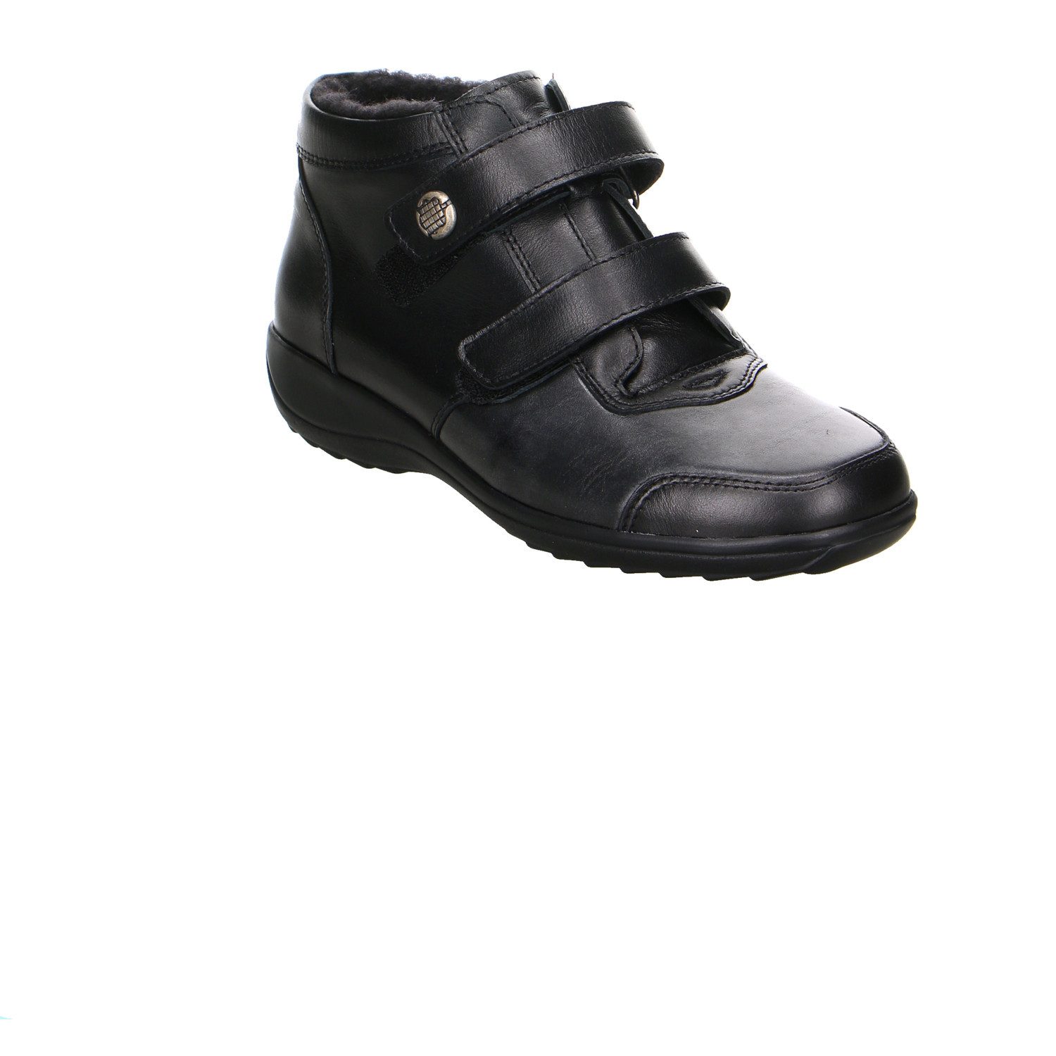 Stuppy Stuppy Leder Comfort Stiefelette schwarz Stiefelette