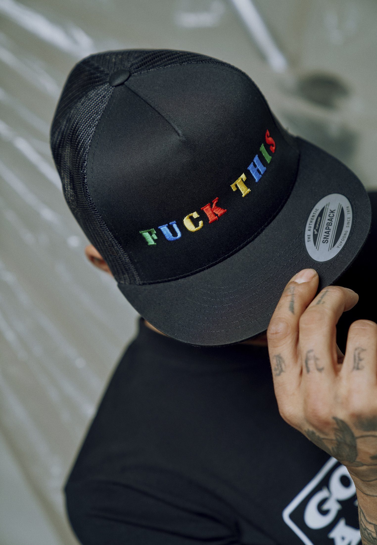 Fuck This MisterTee Cap Cap Trucker Accessoires Flex