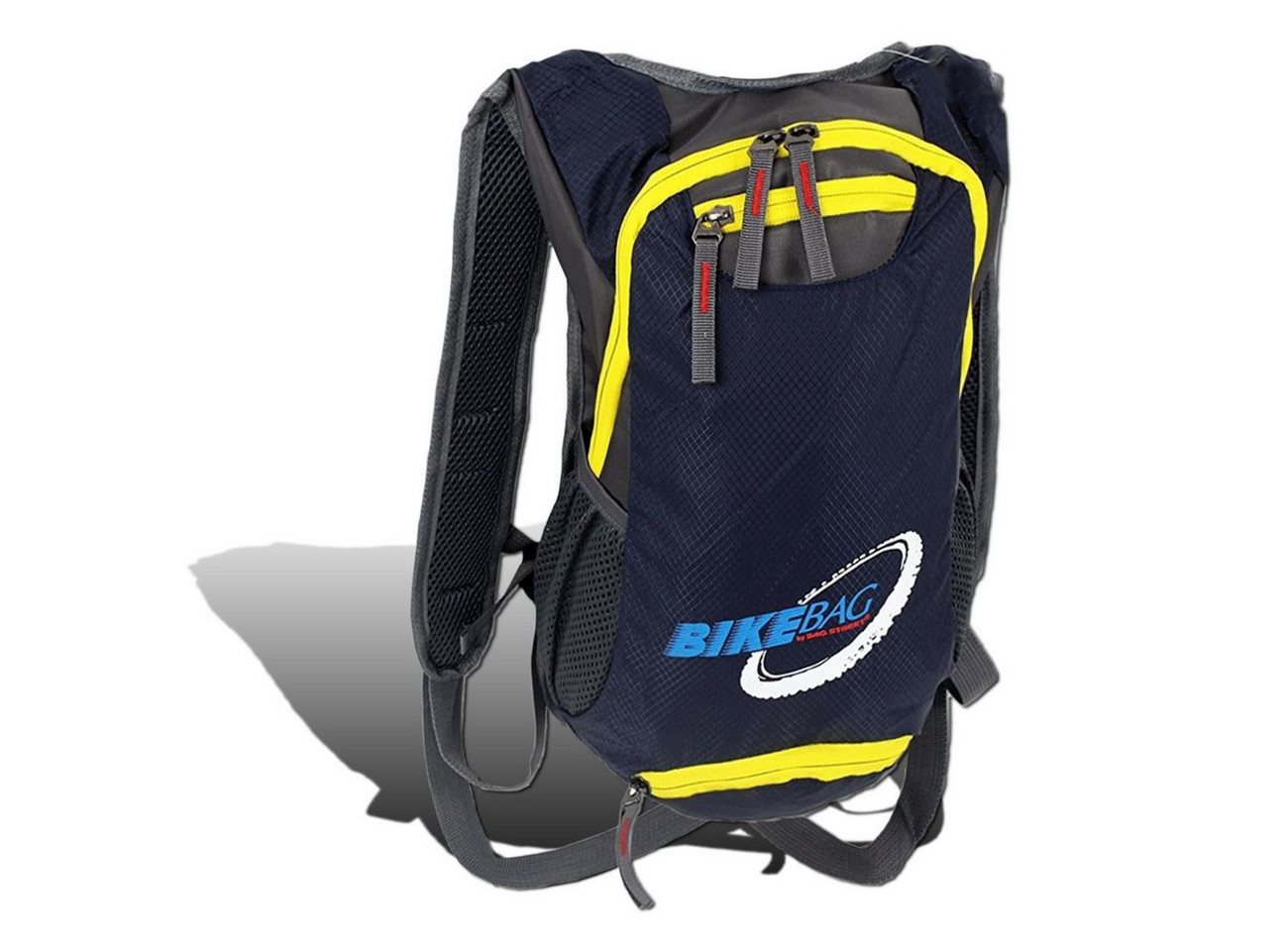 BAG STREET Freizeitrucksack Bag Street Trekking- und Fahrradrucksack (Freizeitrucksack), Herren, Jugend Sportrucksack, Freizeitrucksack Nylon, blau, grau 41cm