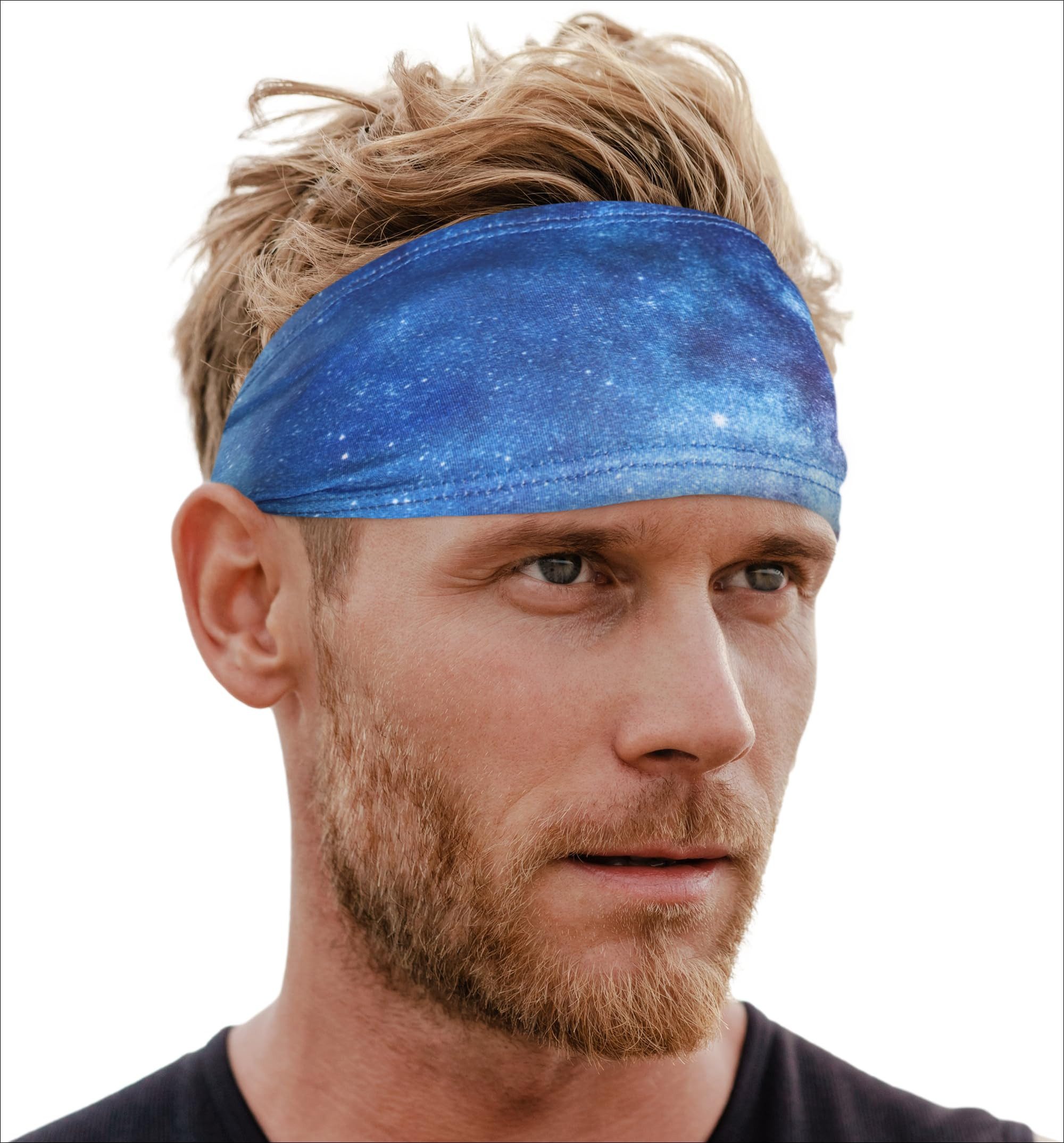 Tough Outfitters Stirnband Schweißband Stirn Laufen - Sportstirnband Kopfband - Headband (1-St) Sport Stirnband Herren - Haarband Herren Damen - Stirnband Sport