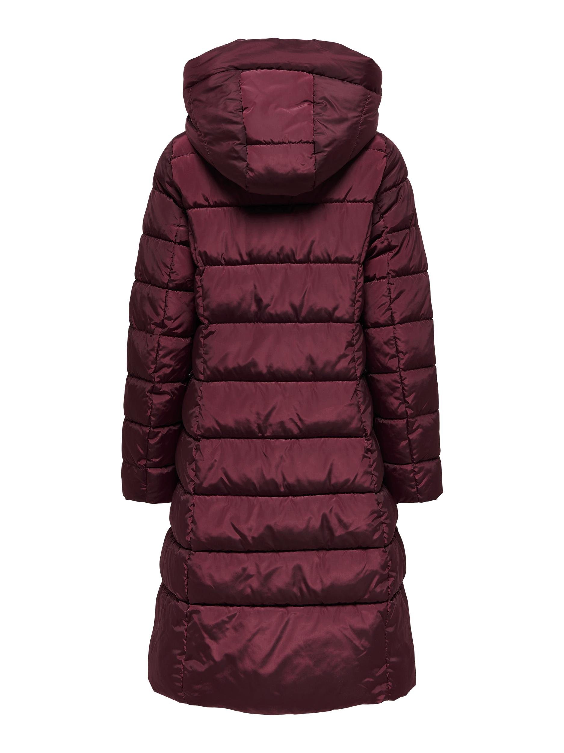 ONLY Steppmantel X mit Royale OTW PUFFER Kapuze Port COAT LONG ONLTINA