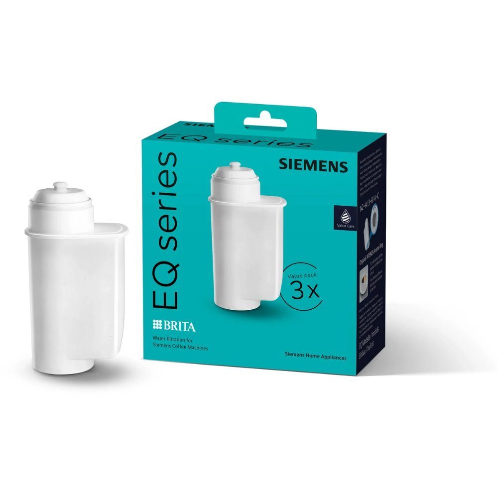 SIEMENS Reinigungskartusche TZ70033, Zubehör für alle Siemens Kaffeevollautomaten der EQ Reihe: EQ.300, EQ.500, EQ.6, EQ.700, EQ.9 Plus und Einbauvollautomaten