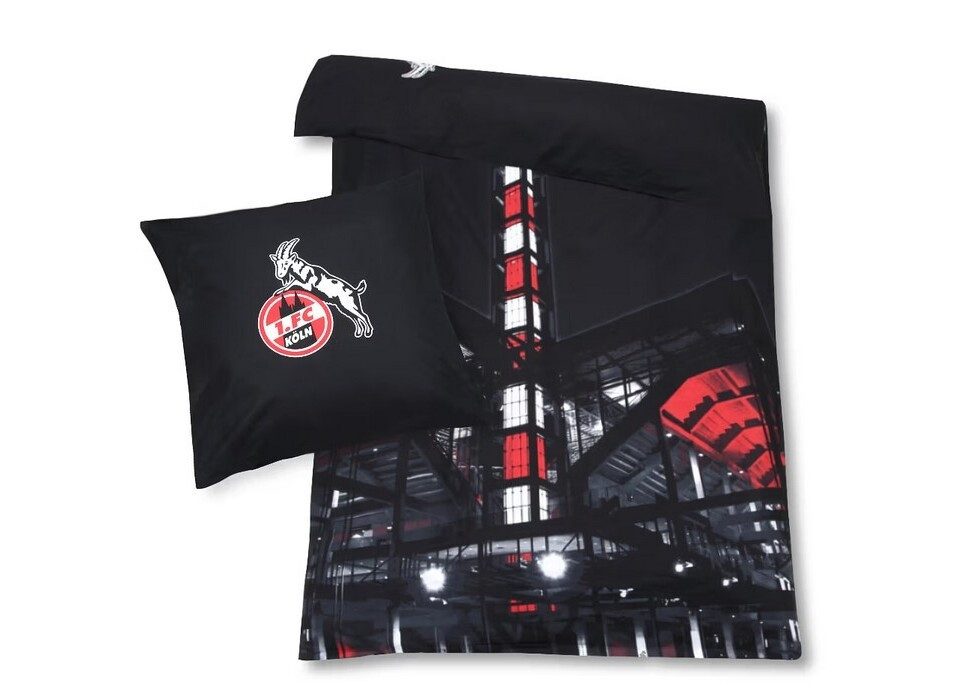 1. FC Köln Bettwäsche, 2 teilig, mit Reißverschluss günstig online kaufen