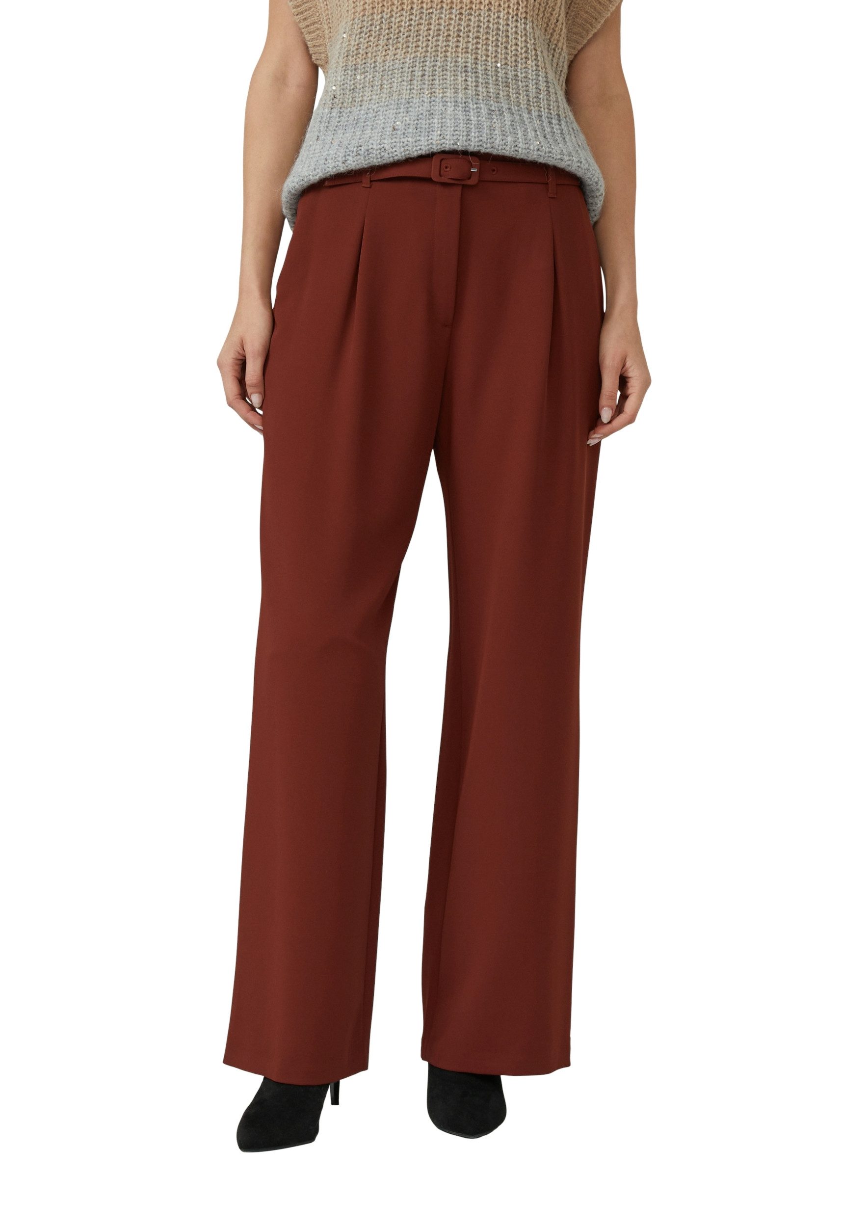 s.Oliver BLACK LABEL Stoffhose Hose günstig online kaufen