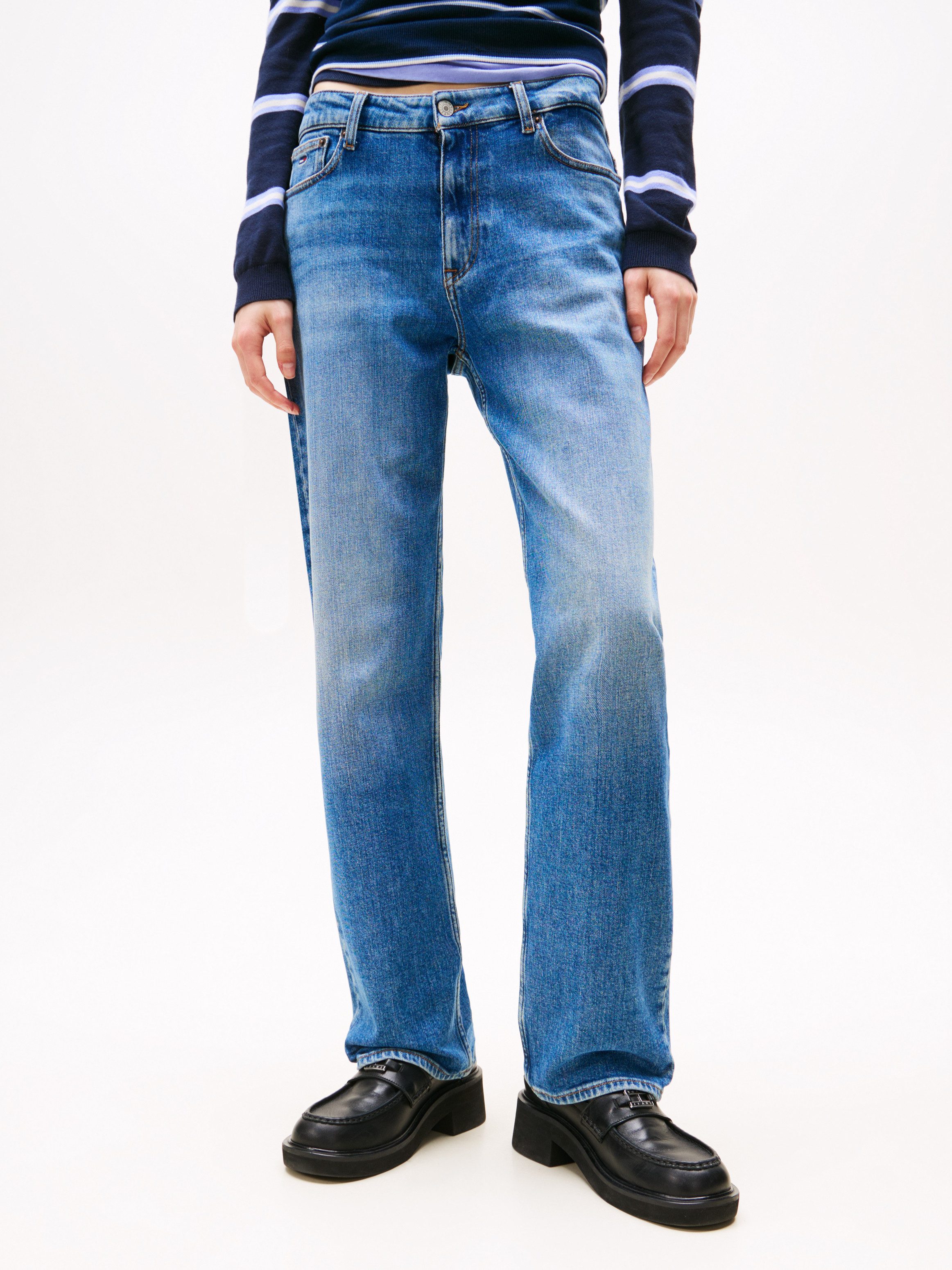 Tommy Jeans Slim-fit-Jeans KIRA MR SLIM STR BI0134 günstig online kaufen