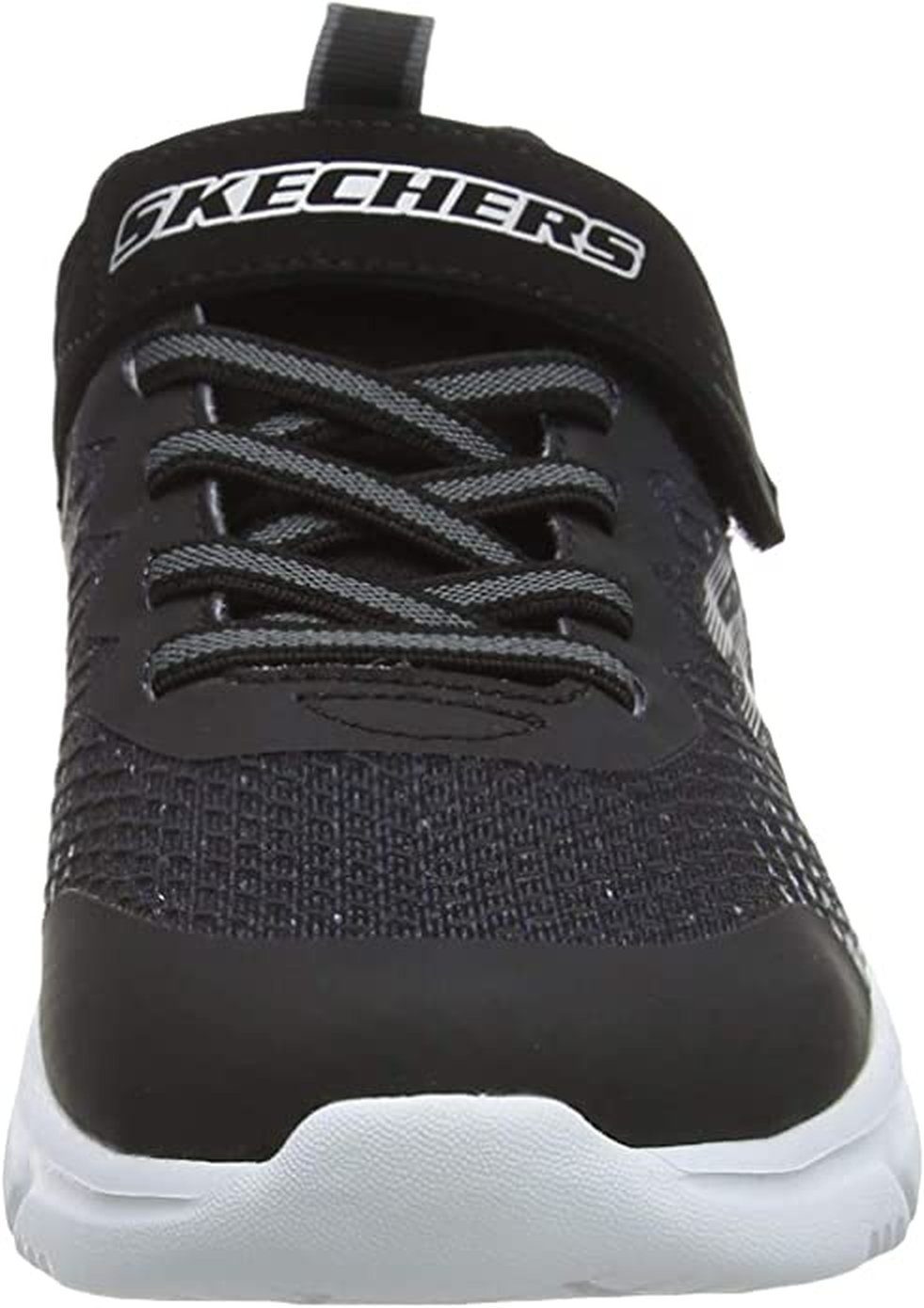 / BKSL Skechers Black-Gray-Black-Silver Schwarz-Grau-Silber Norvo - Sneaker