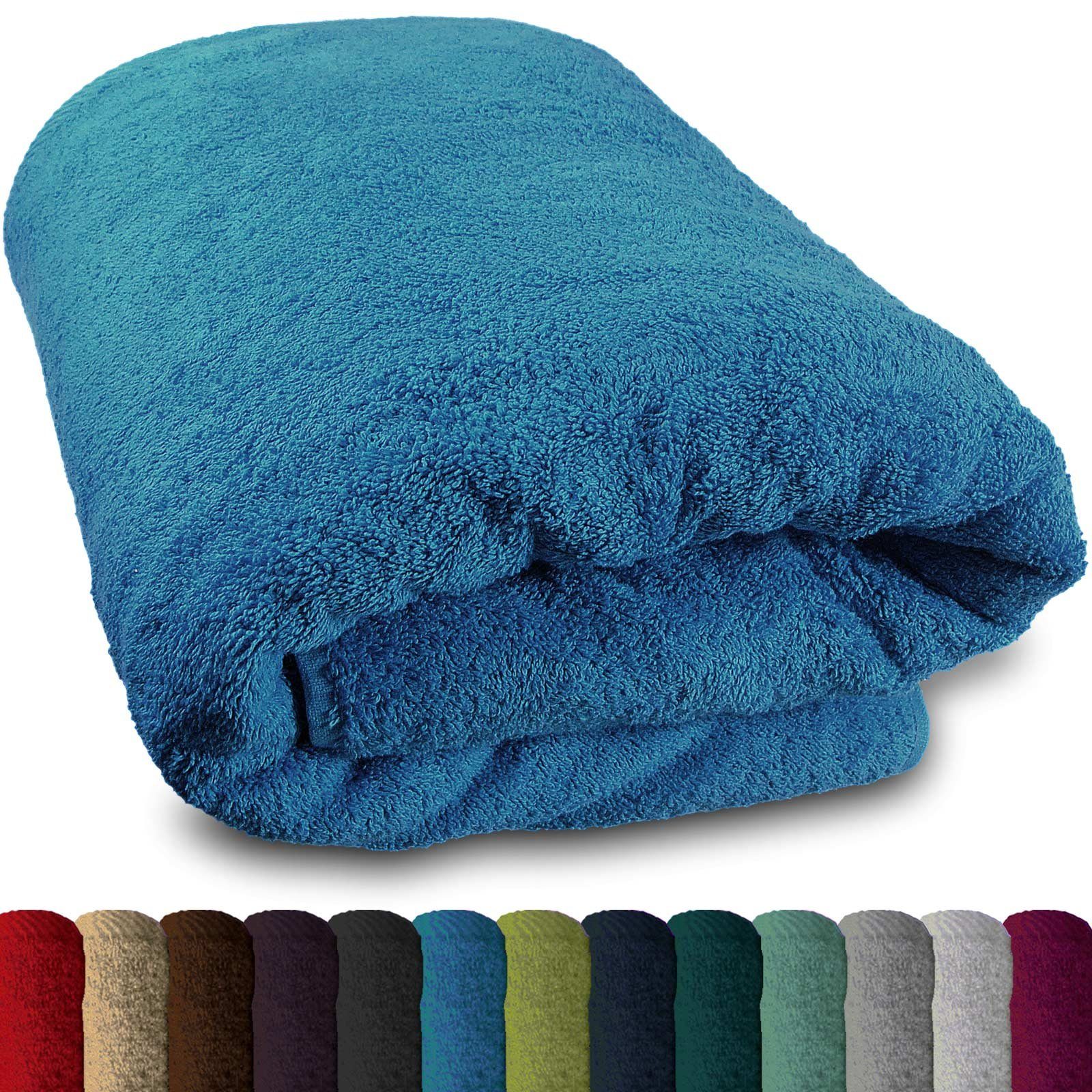 Lanudo Badetücher Lanudo® Saunahandtuch "Pure Line" 80x200 cm div. Farben, günstig online kaufen