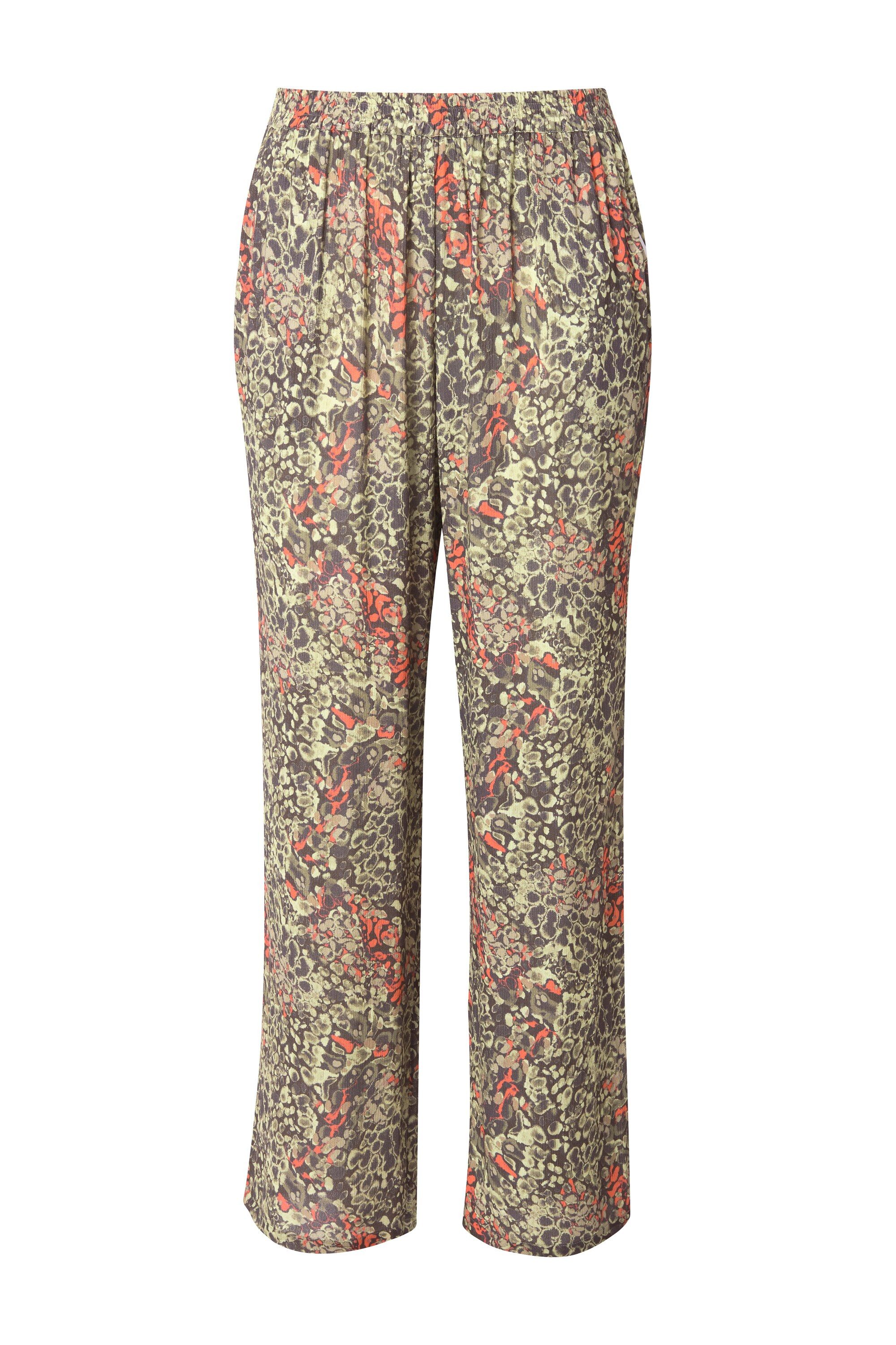Ulla Popken Schlupfhose Hose Rose Kroko günstig online kaufen