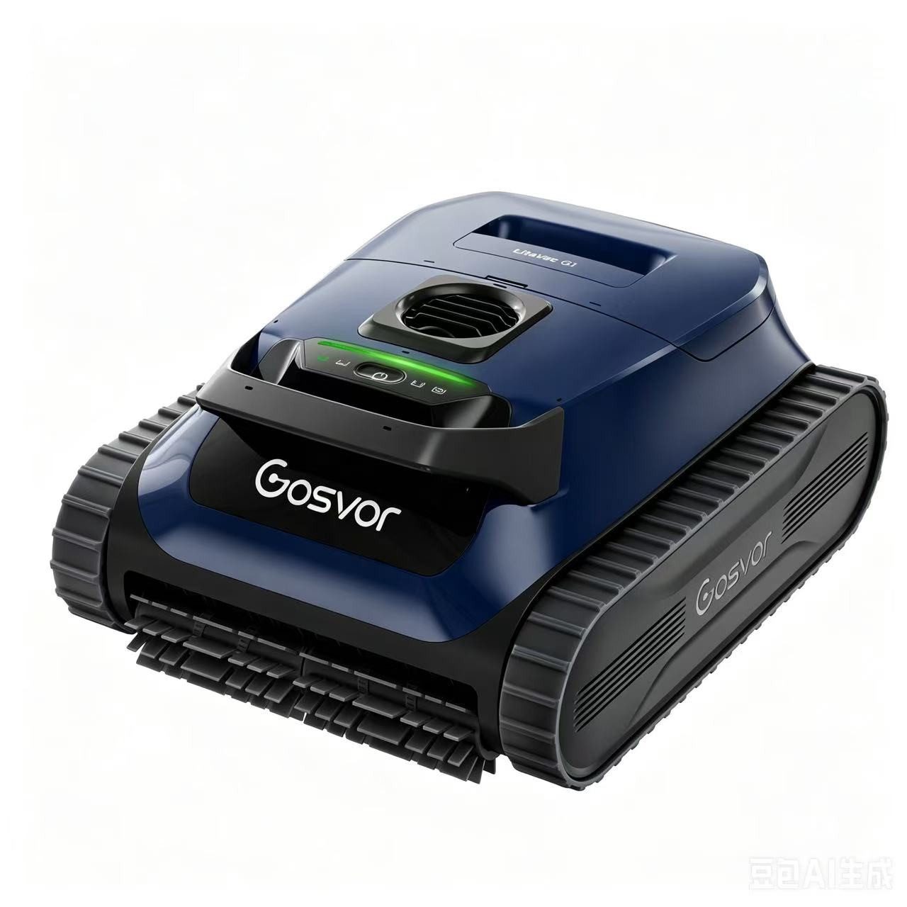 Gosvor Poolroboter Akku Poolroboter mit Wandreinigung & App-Steuerung, Einbaubecken, (1-St)