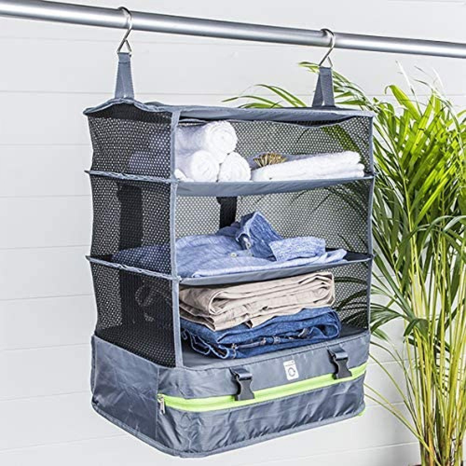 Haushalt International Kofferorganizer Reisetasche Reise Organizer Set Ordnungssystem Platzsparsystem Hängeorganizer Tasche Packwürfel zum Aufhängen
