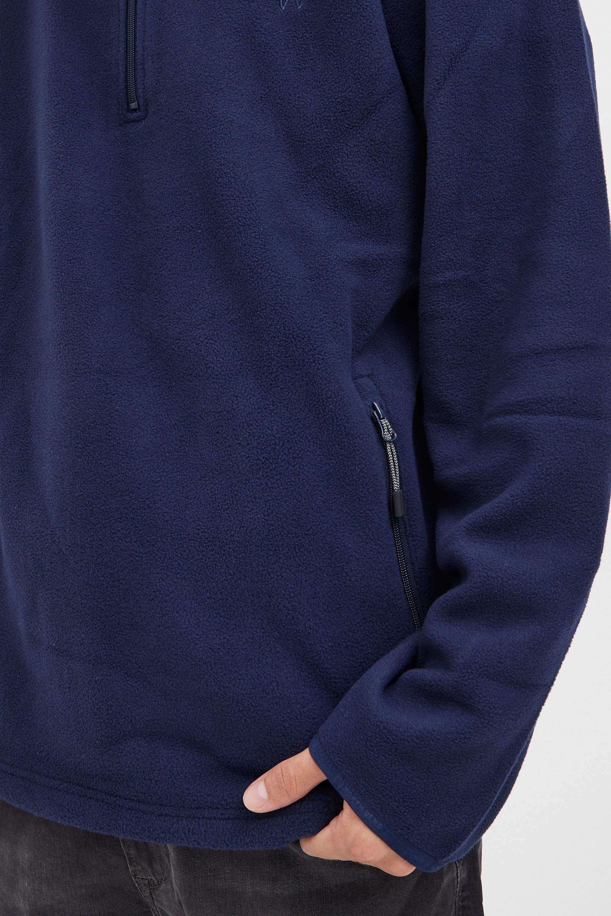 North Bend Troyer NBCotas M Atmungsaktiver Fleecepullover mit Troyer Kragen