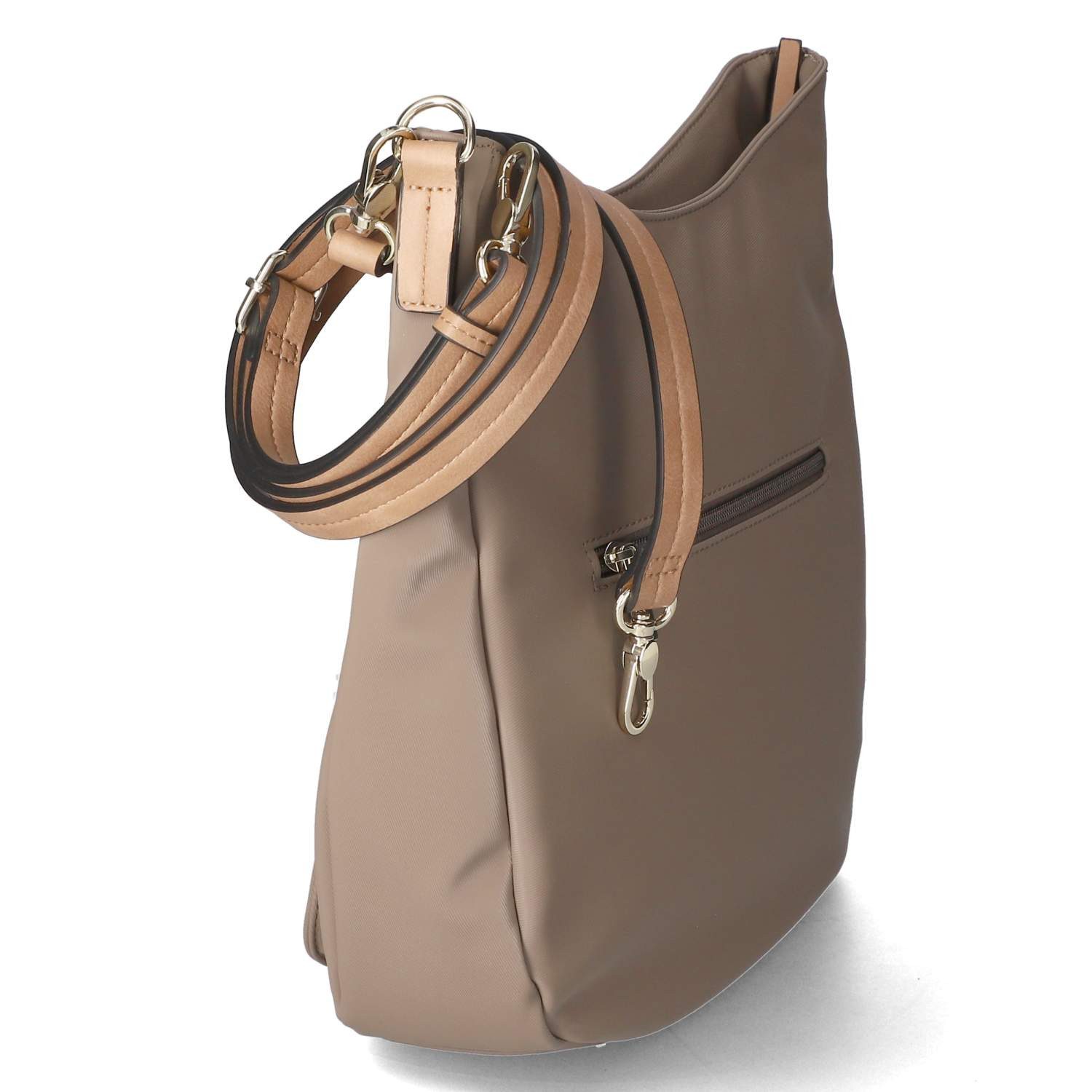 Tamaris Handtasche Tamaris 33983,900 Damen Henkeltaschen Textil & Synthetik taupe
