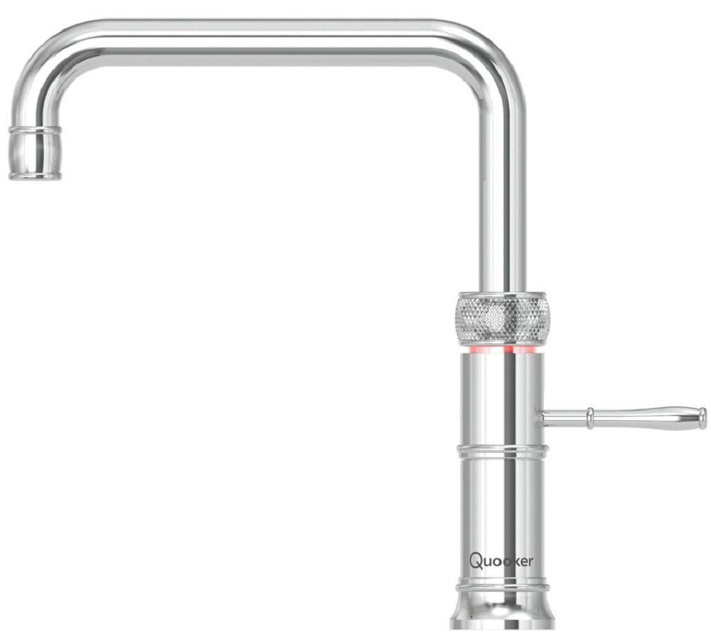 QUOOKER Küchenarmatur Classic Fusion Square COMBI CUBE verchromt CFNSCHR COMBI CUBE *inkl. 7 JAHRE GARANTIE*