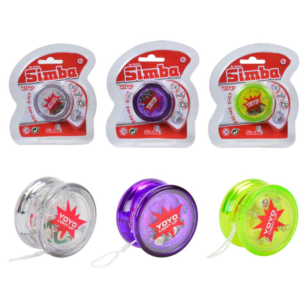 Spiel Yoyo Light-Up 3fach sortiert