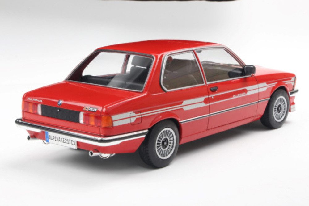 Solido Modellauto BMW Alpina E21 C1 2.3 1980 rot, Maßstab 1:18