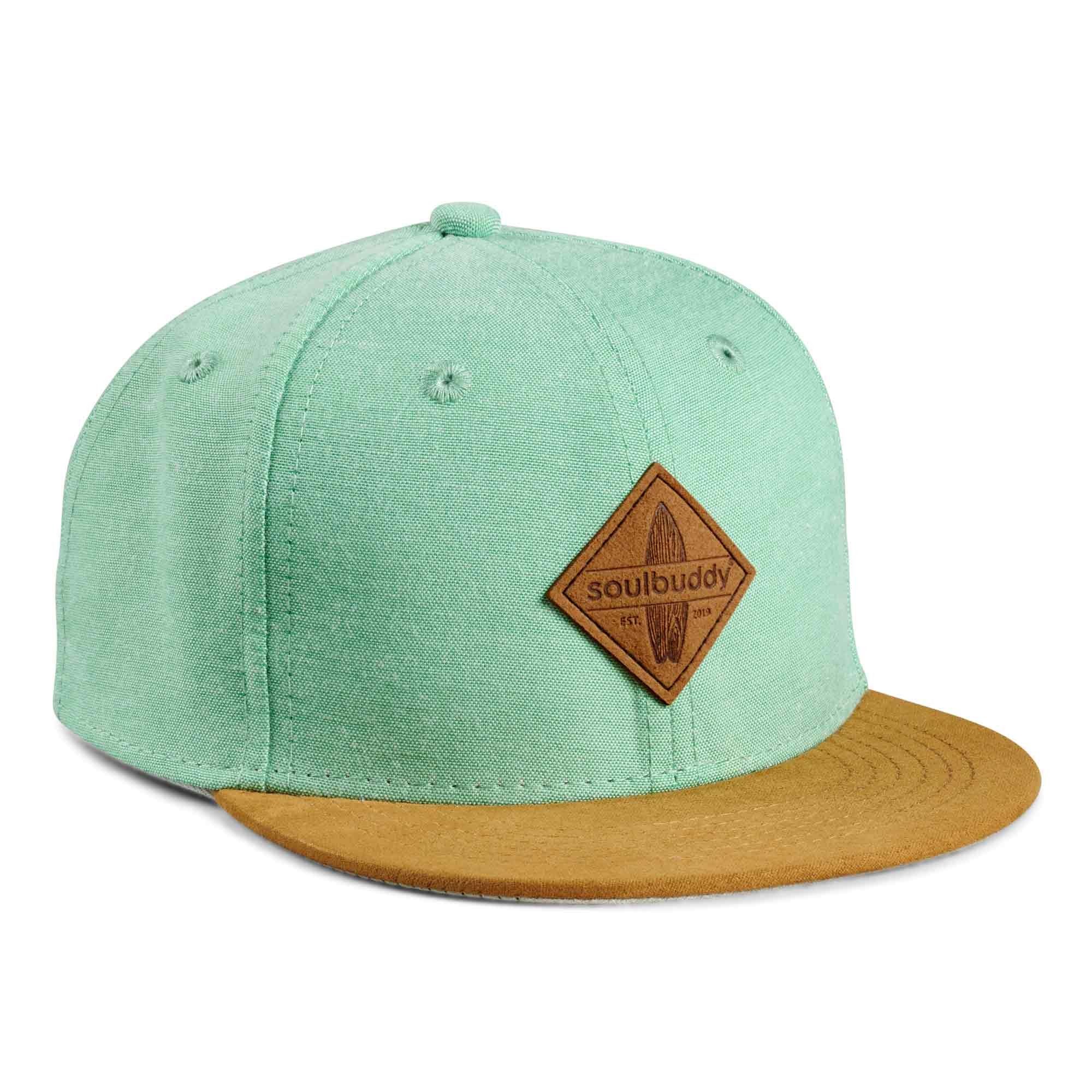 Soulbuddy Snapback Cap Kinder Cap, Basecap Kinder, Cap für Jungen & Mädchen, Cappy Kinder (Für Kita, Kindergarten & Schule, Minimalisches Design) 3 Kids Größen verfügbar