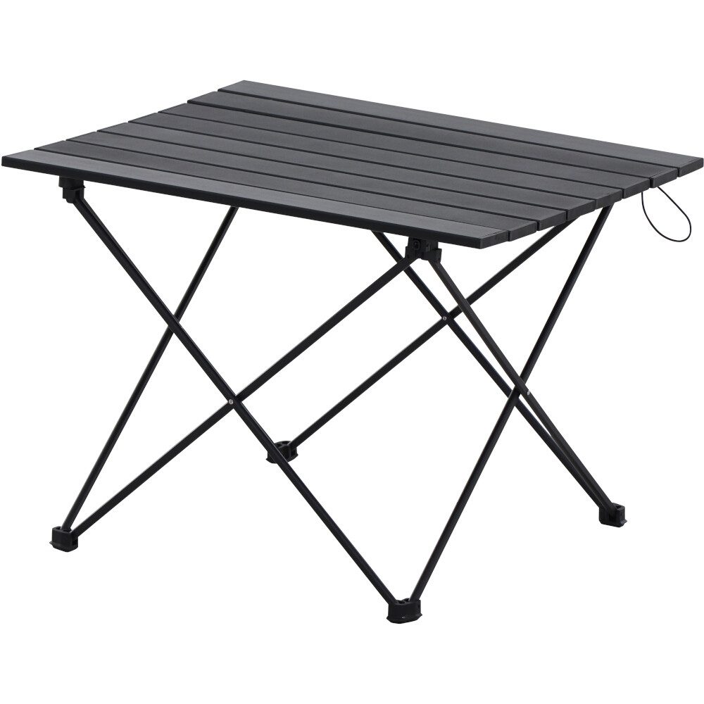Campingtisch in schwarz - 59x40x40 (BxHxT)