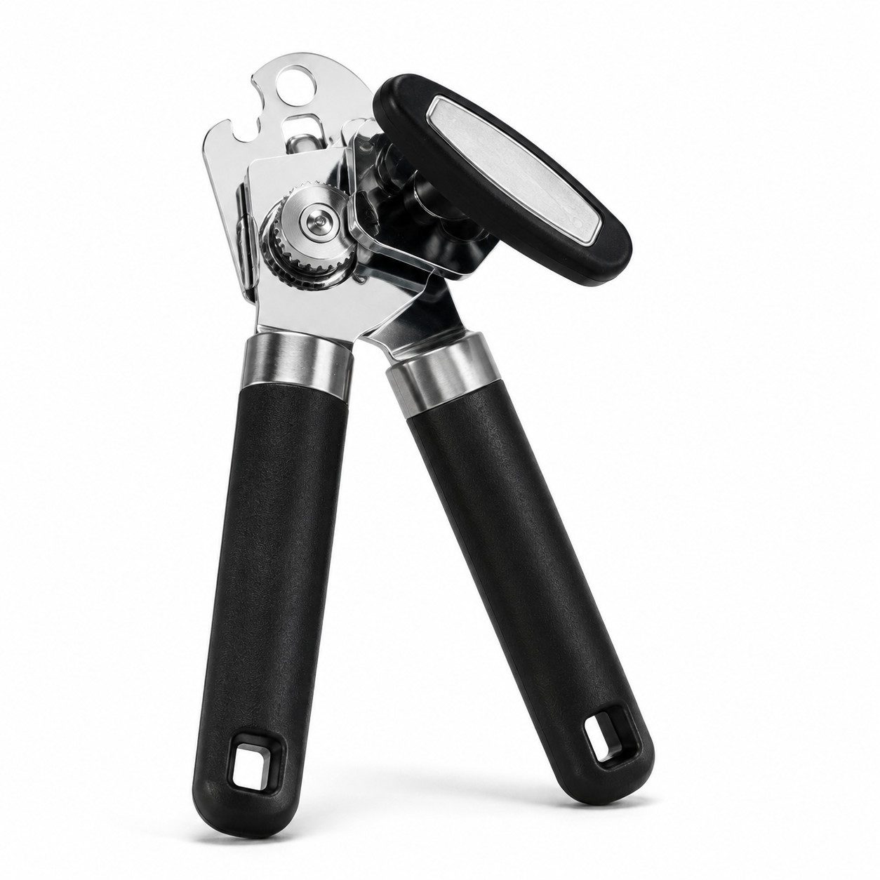 Luckice Dosenöffner Multifunktionaler 3‑in‑1 Dosenöffner aus Edelstahl für die Küche, Geringer Kraftaufwand, geeignet für Senioren