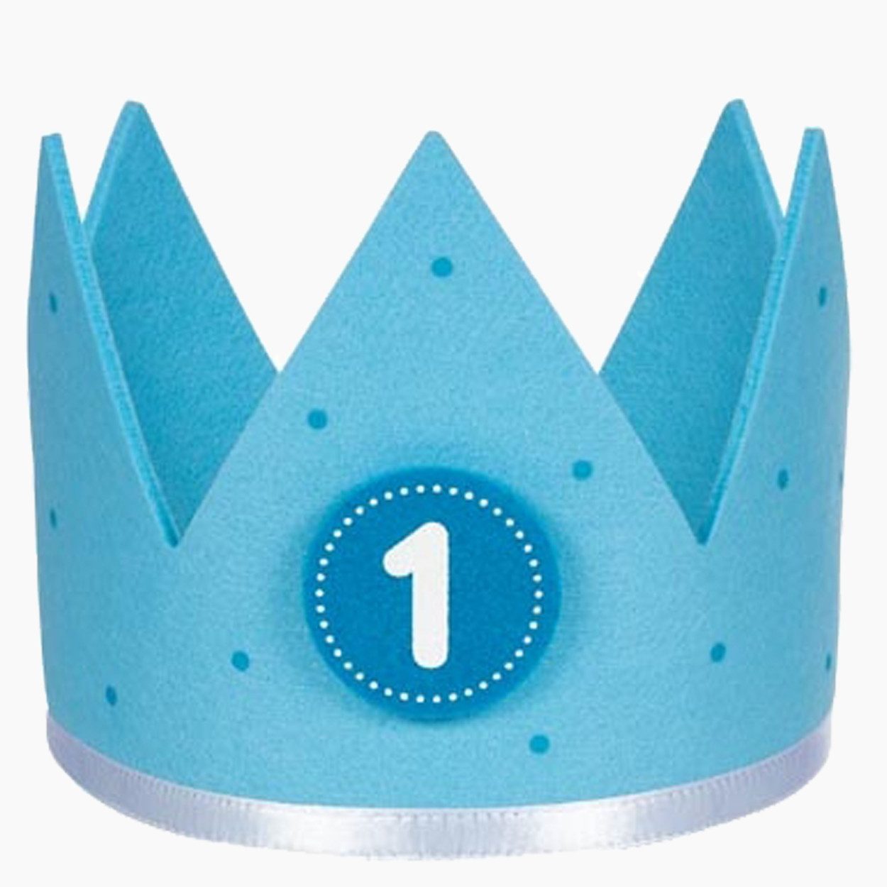 goki Geburtstagskerze Geburtstagskrone blau (packung, 7-tlg), mit abnehmbar günstig online kaufen