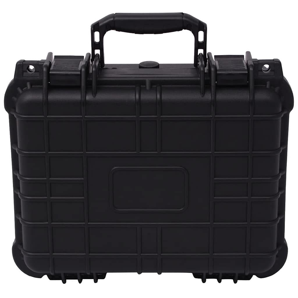 vidaXL Koffer Universalkoffer Schwarz 35x29,5x15 cm, Universalkoffer Schwarz 35x29,5x15cm Kamera Objektiv Schutz Koffer