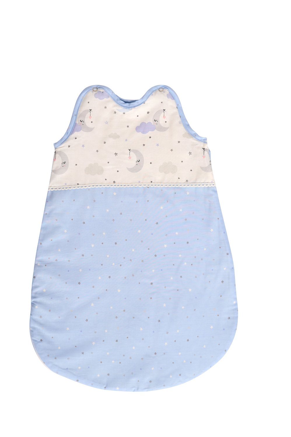 Lorelli Babyschlafsack Baby Winterschlafsack 0-6 Monate (1 tlg), 60cm lang  100% Baumwolle Reißverschluss