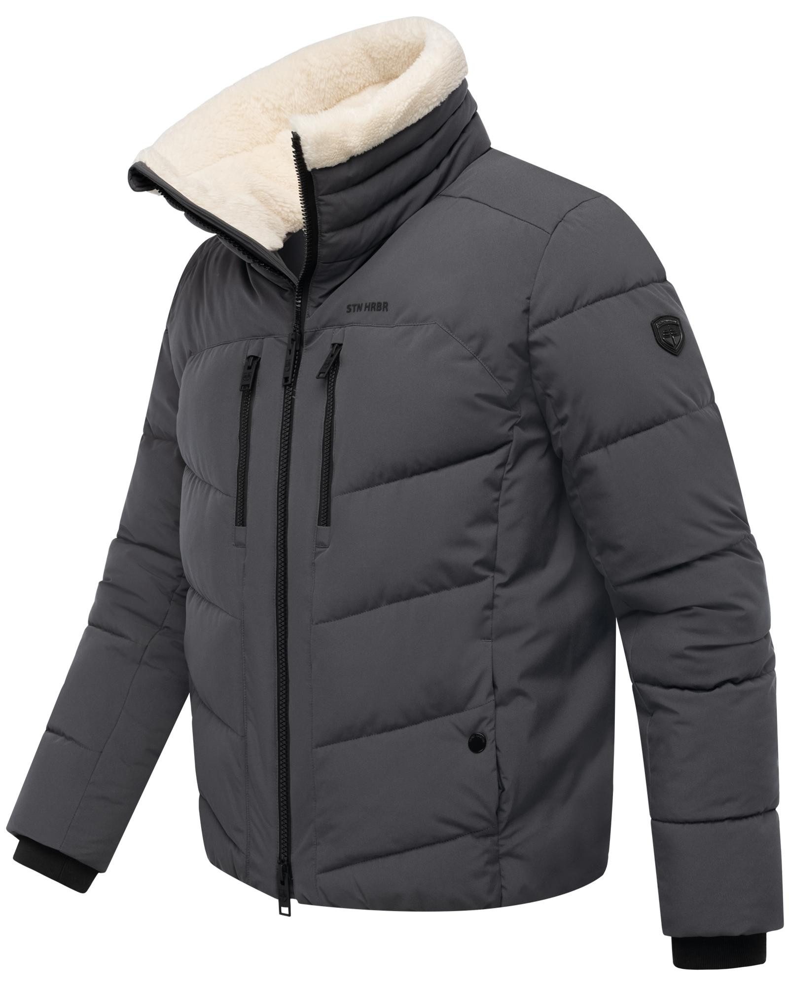 Stone Harbour Steppjacke Ansello XX Gesteppte Herrenjacke mit Teddy-Kunstfe günstig online kaufen