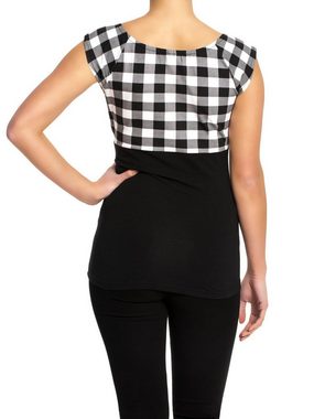 Pussy Deluxe T-Shirt Evie Plaid