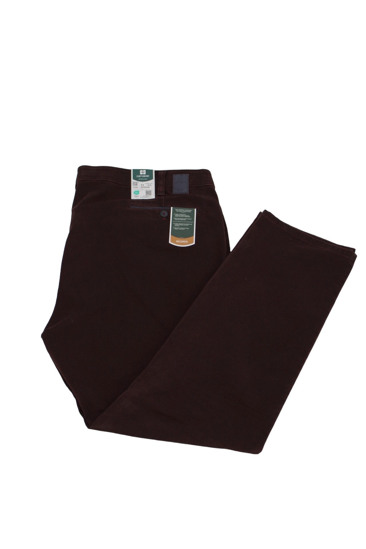 Chinohose Herren Chino Hose Marvin rot