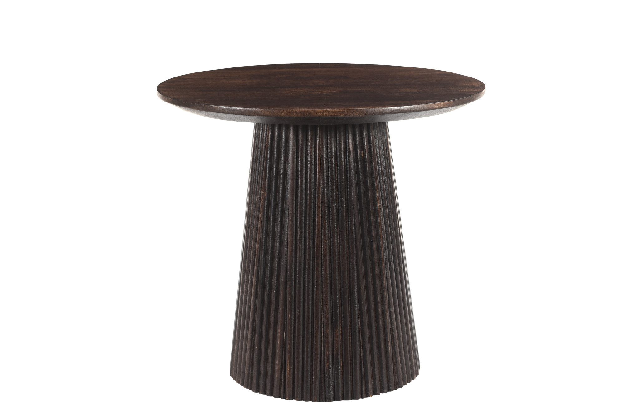 Livingfurn Couchtisch Der Couchtisch Salvator Walnut 50x50x46cm
