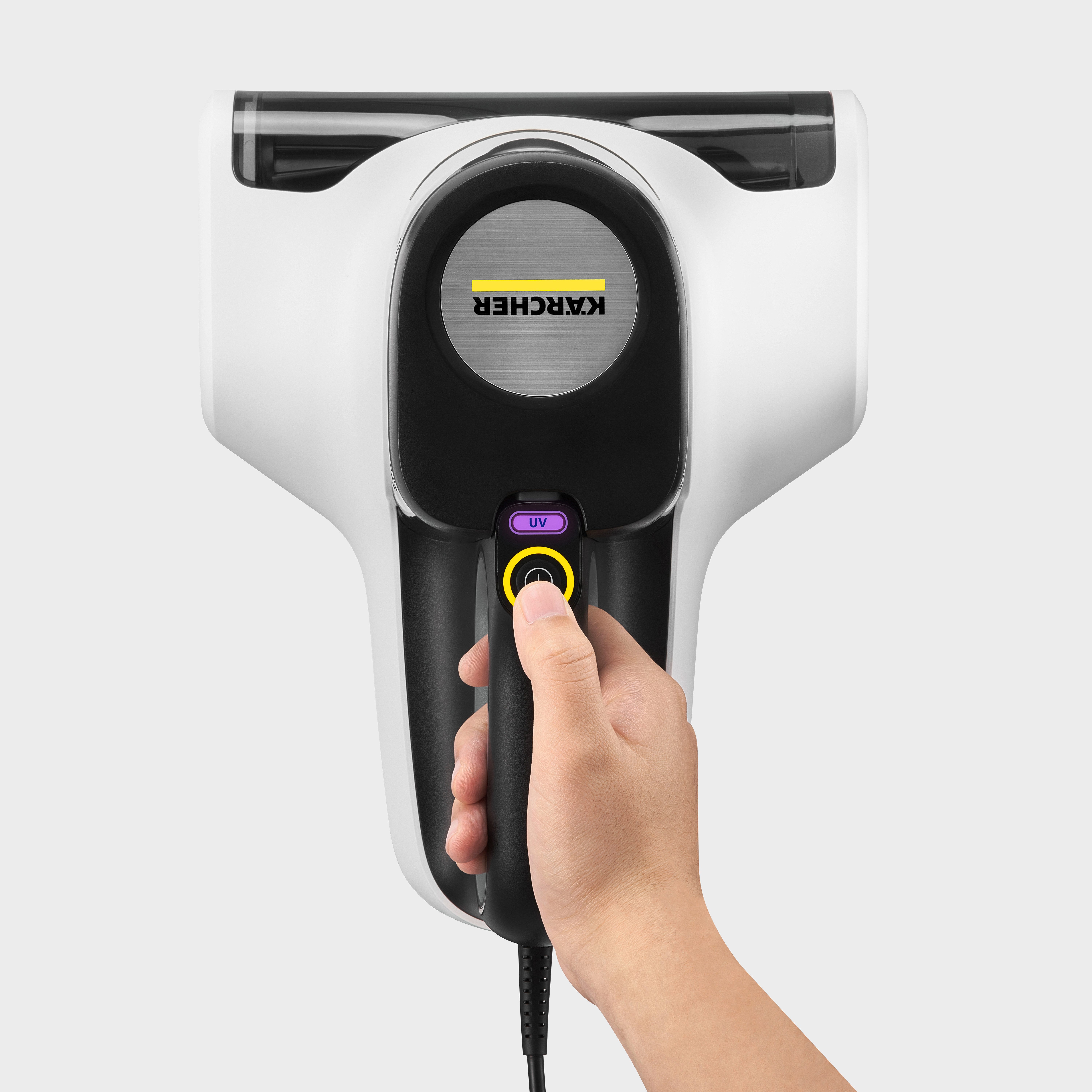 KÄRCHER Handstaubsauger VCH 4 UVClean, 500 W, beutellos, UV-C-Licht, Vibration und starke Saugkraft