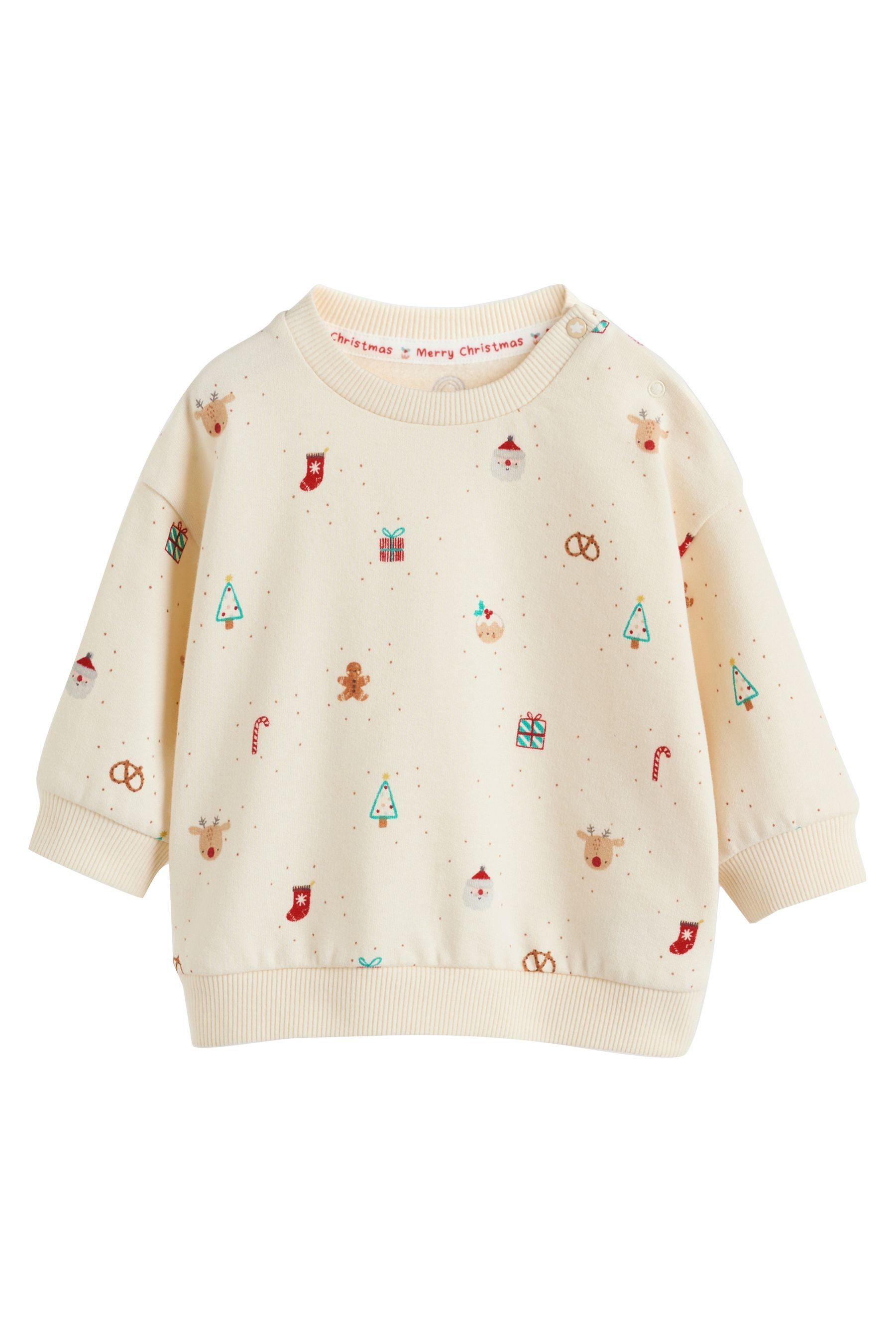 Next Sweatanzug Baby Jogginghose und Sweatshirt, Weihnachten (2-tlg)
