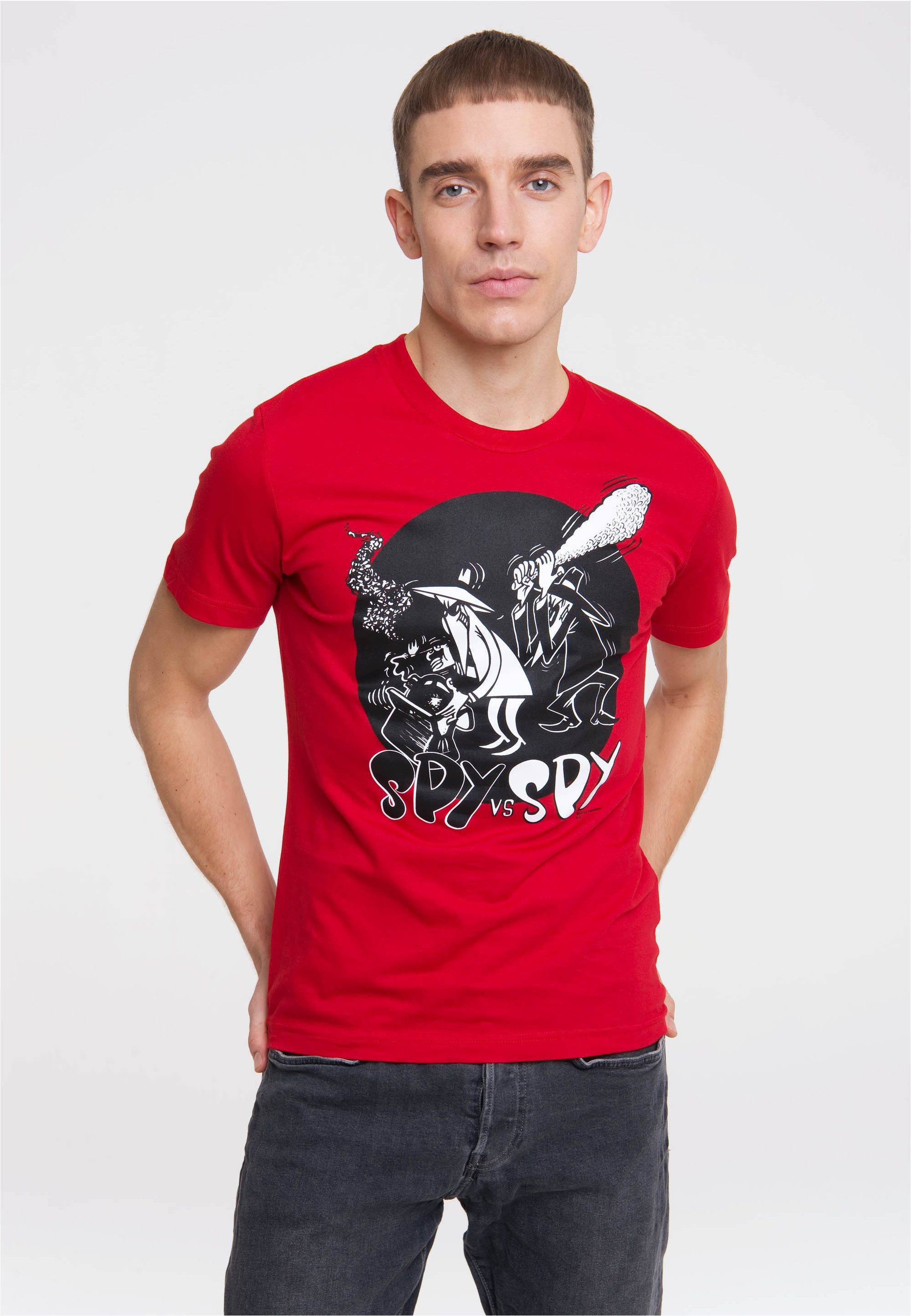 LOGOSHIRT T-Shirt Mad - Spy vs Spy - Club mit Spy vs Spy-Print