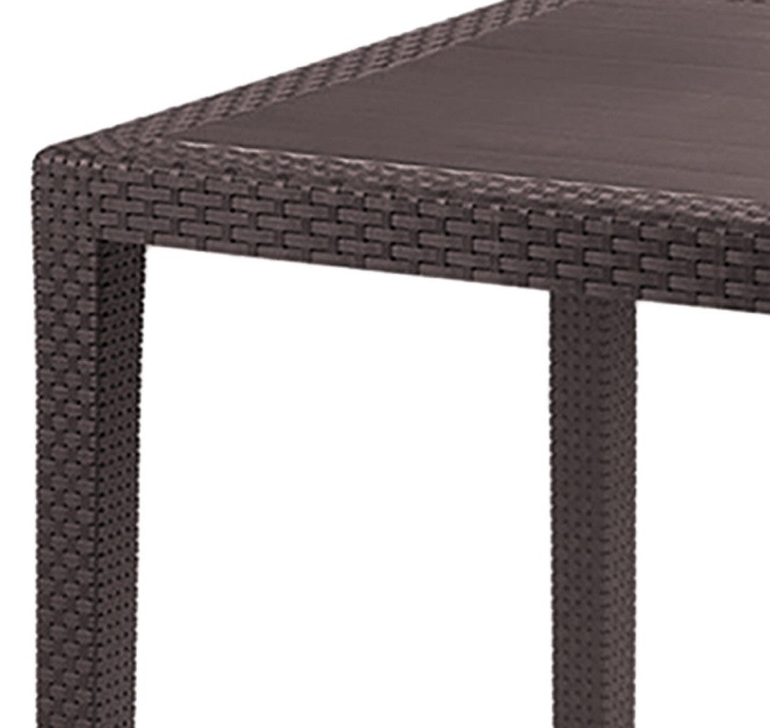 Mojawo Küchentisch Gartentisch Tisch Terrassentisch Eckig günstig online kaufen