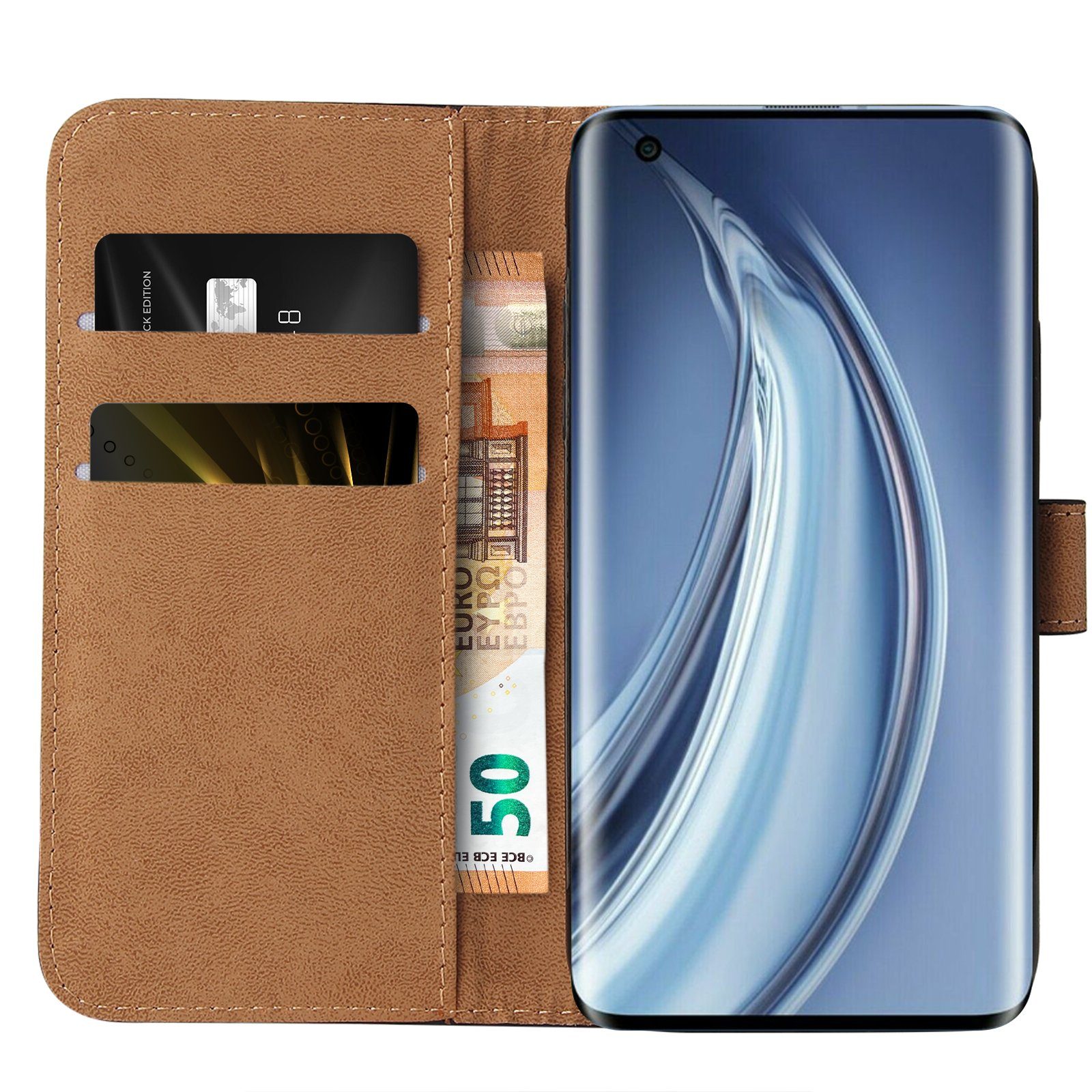 Tec-Expert Handyhülle Klapp Hülle für Xiaomi Mi 10 6.67 Zoll, 6.67, Flip Case für Xiaomi Mi 10