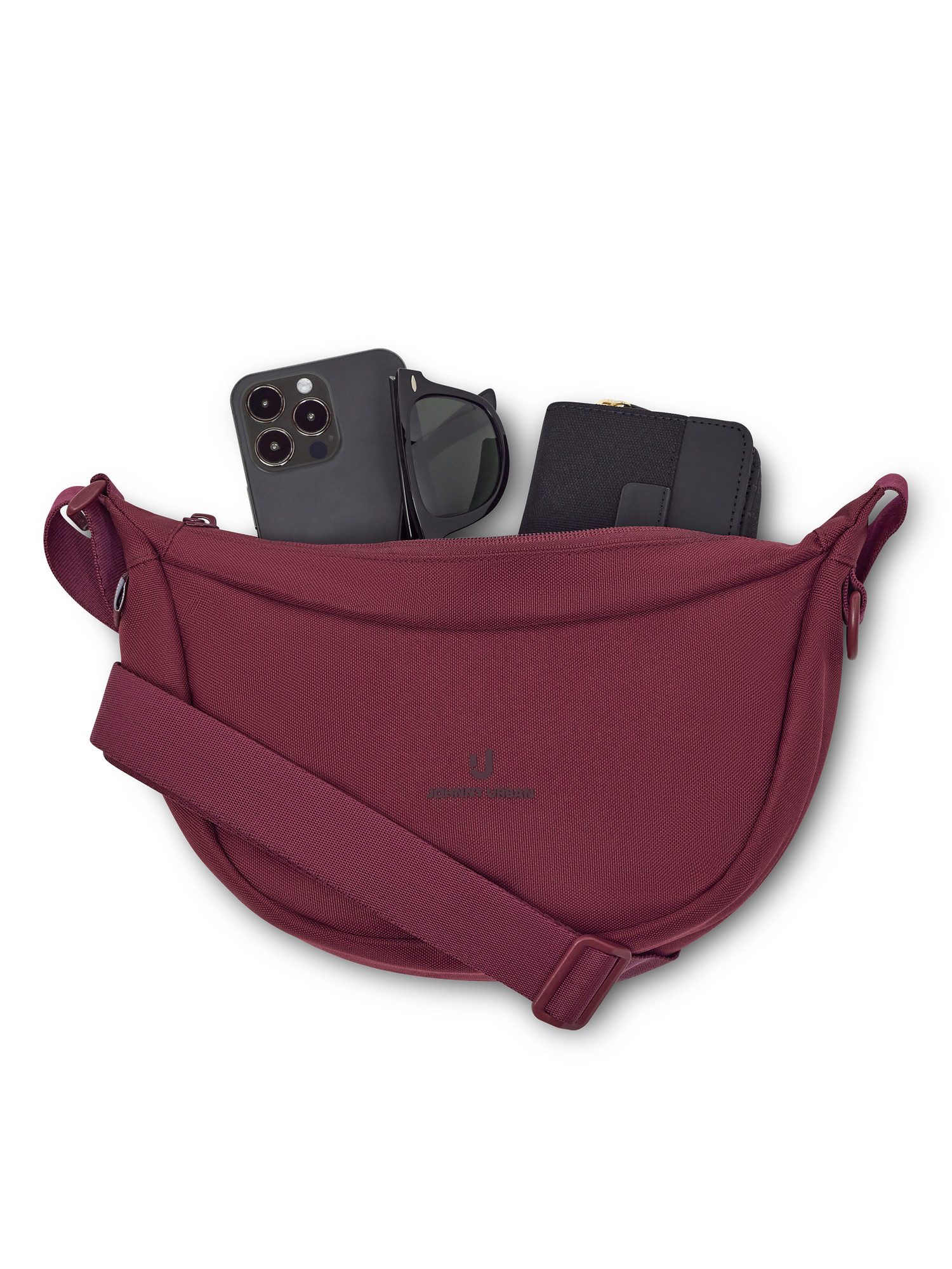Johnny Urban Umhängetasche Ally Small Half Moon Bag, Kleine Crossbody Bag in Halbmond Form, Wasserabweisend