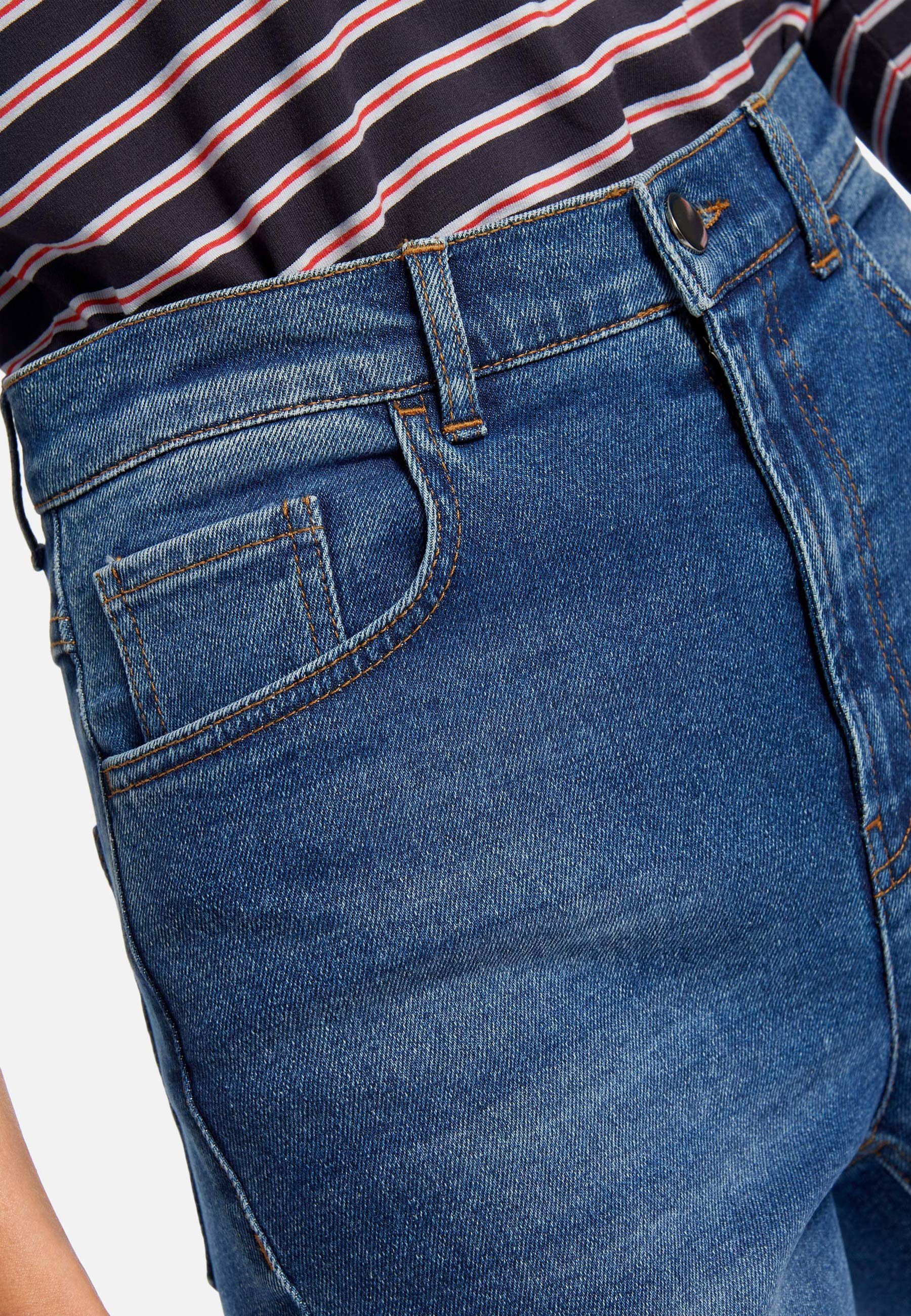 DAY.LIKE 5-Pocket-Jeans Cotton mit modernem blue_denim Design