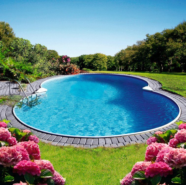 Clear Pool Achtformpool PREMIUM MALLORCA (Set, günstig online kaufen