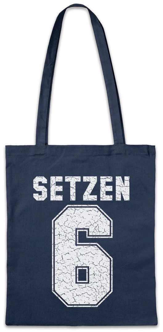 Beuteltasche Setzen 6 Stofftasche Note Schulnote Schule Schüler Lehrer Abschluss