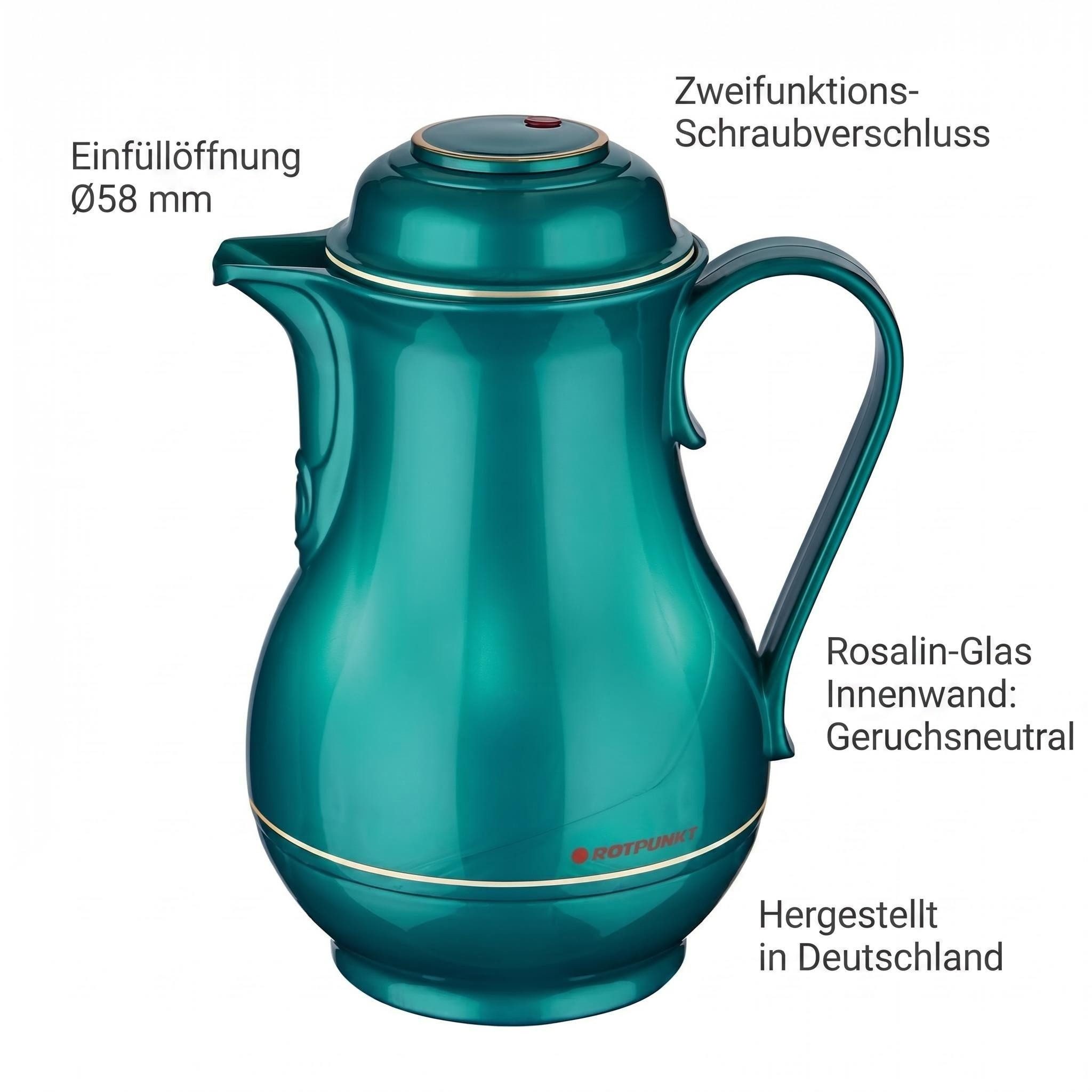 ROTPUNKT Isolierkanne CHRISTA 830, 1.2 l