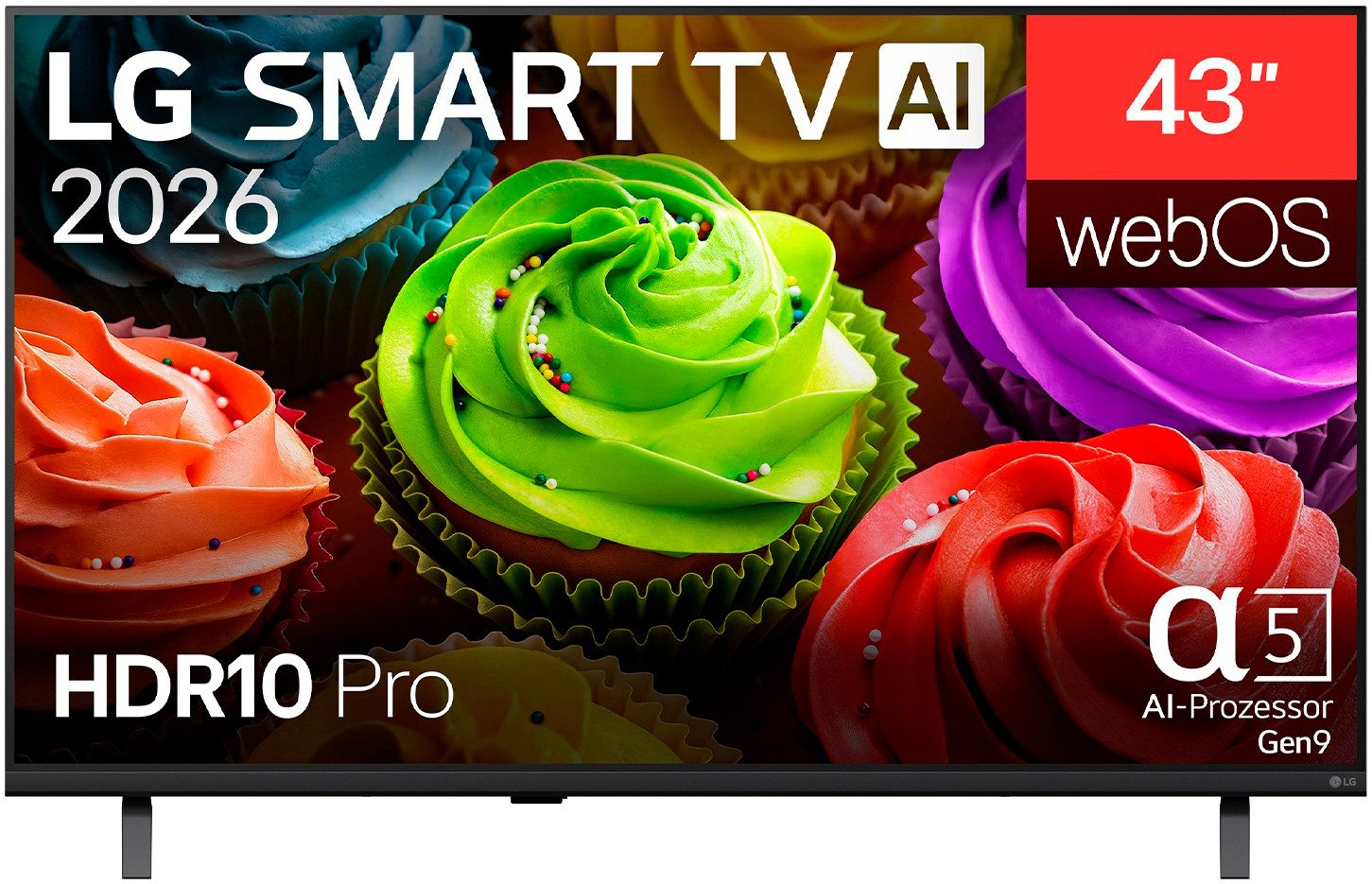 LG 43LB65006LA LED-Fernseher (109 cm/43 Zoll, Full HD, Smart-TV)