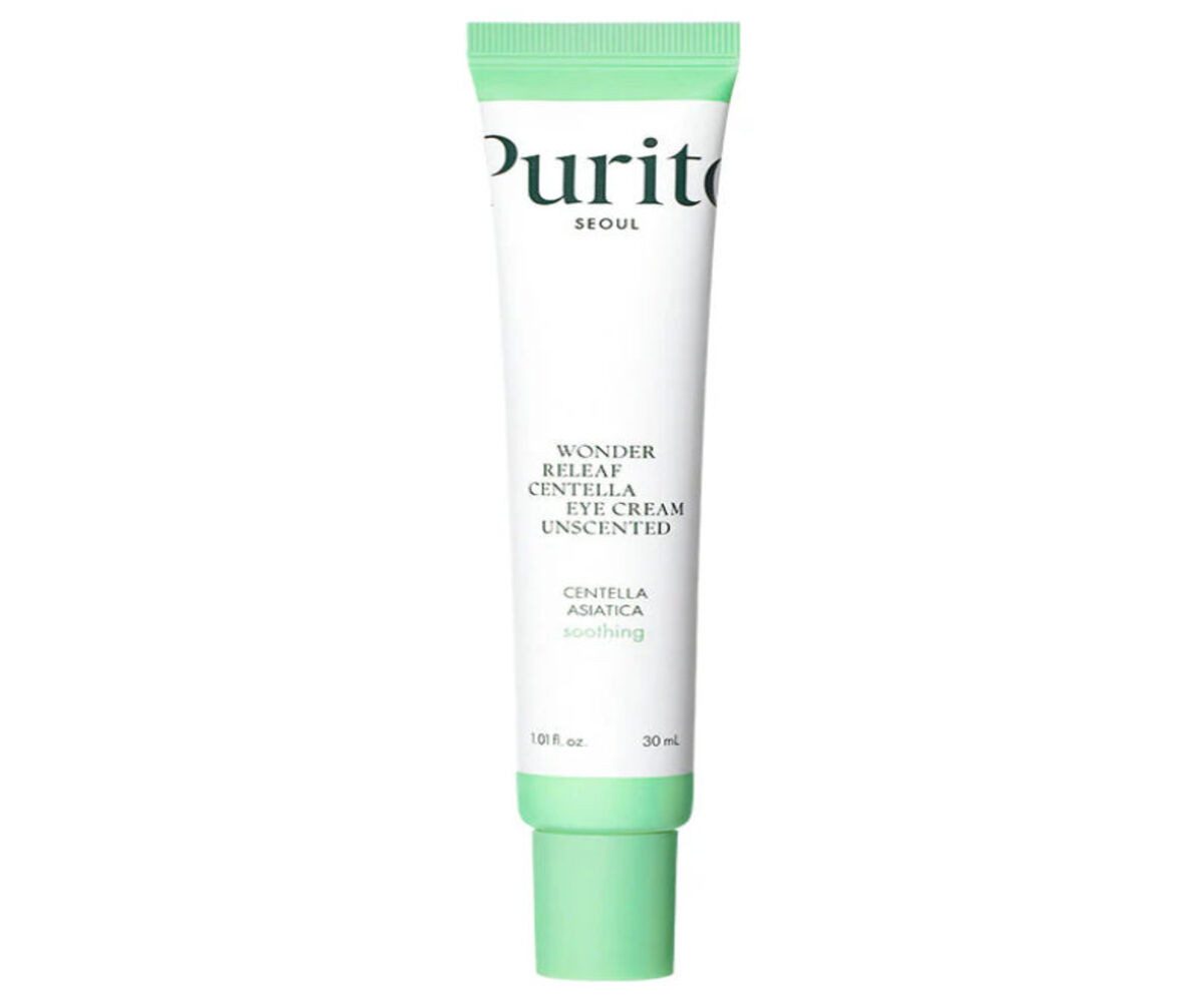 Purito Augencreme PURITO, SEOUL Wonder Releaf Centella Eye Cream - 30 ml, Duftstofffreie, beruhigende Centella-Augencreme